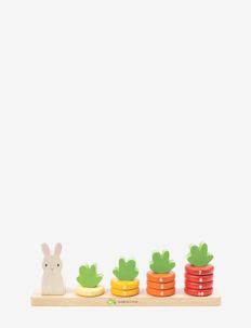 Stacker Game Counting Carrots, Tender Leaf