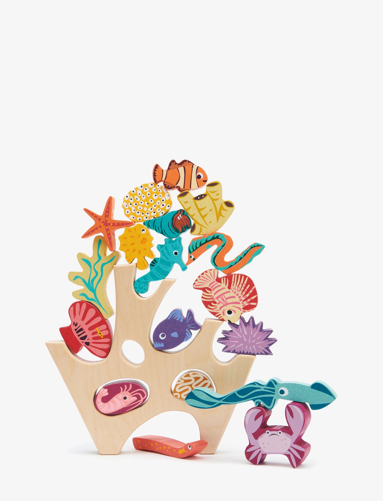Tender Leaf Stacking Coral Reef - Træfigurer - MULTI / multi