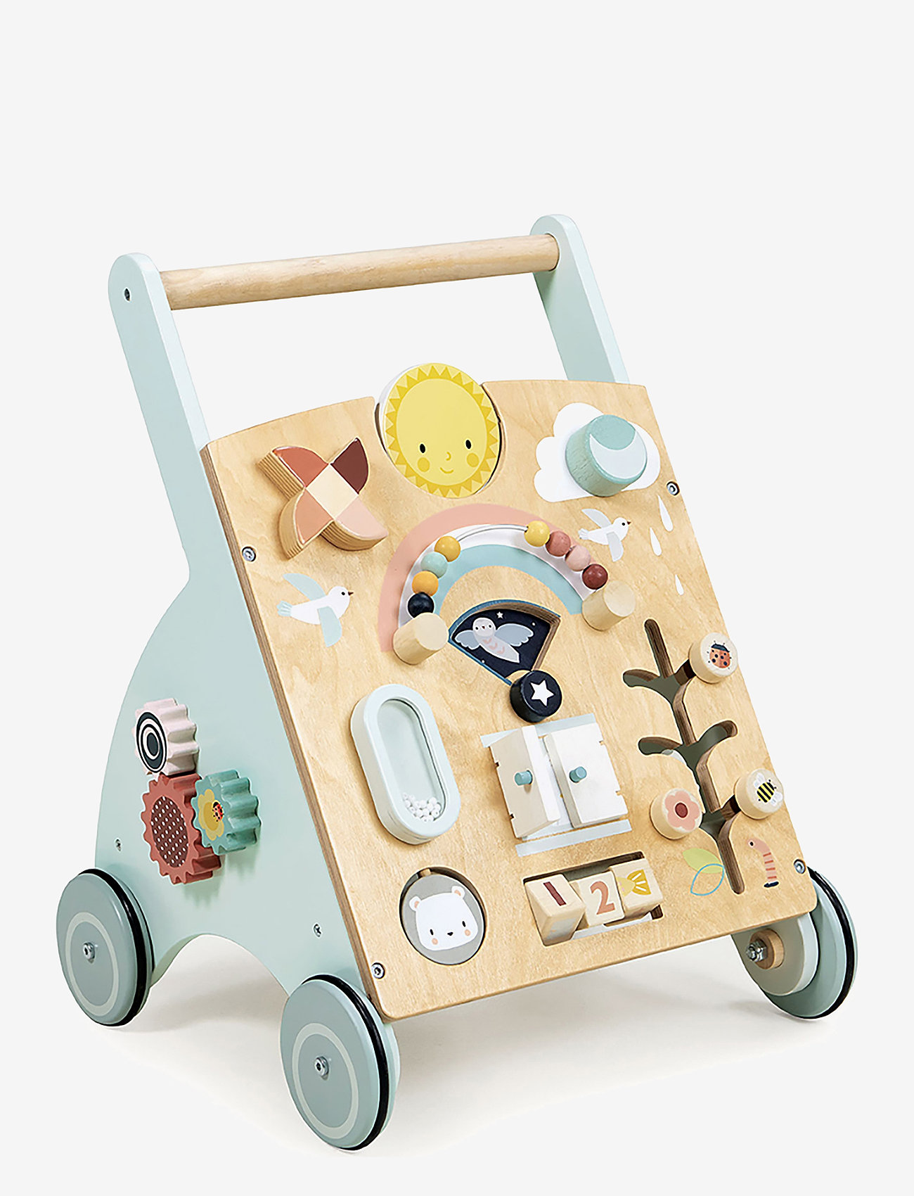 Tender Leaf - Baby Activity Walker - Sunshine - gåstole - light blue - 1