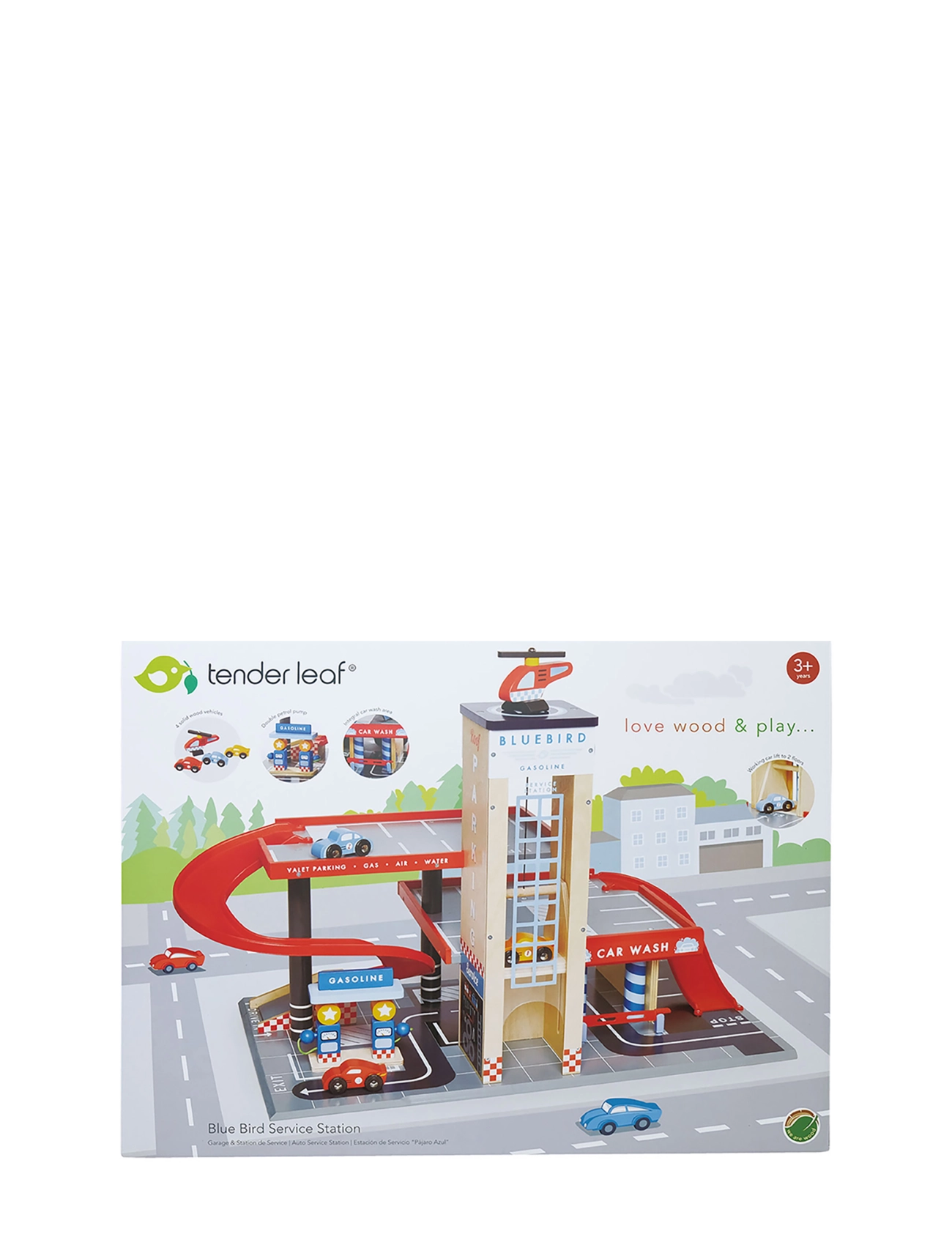 Tender Leaf - Parking Garage - leksaksgarage - multi - 4