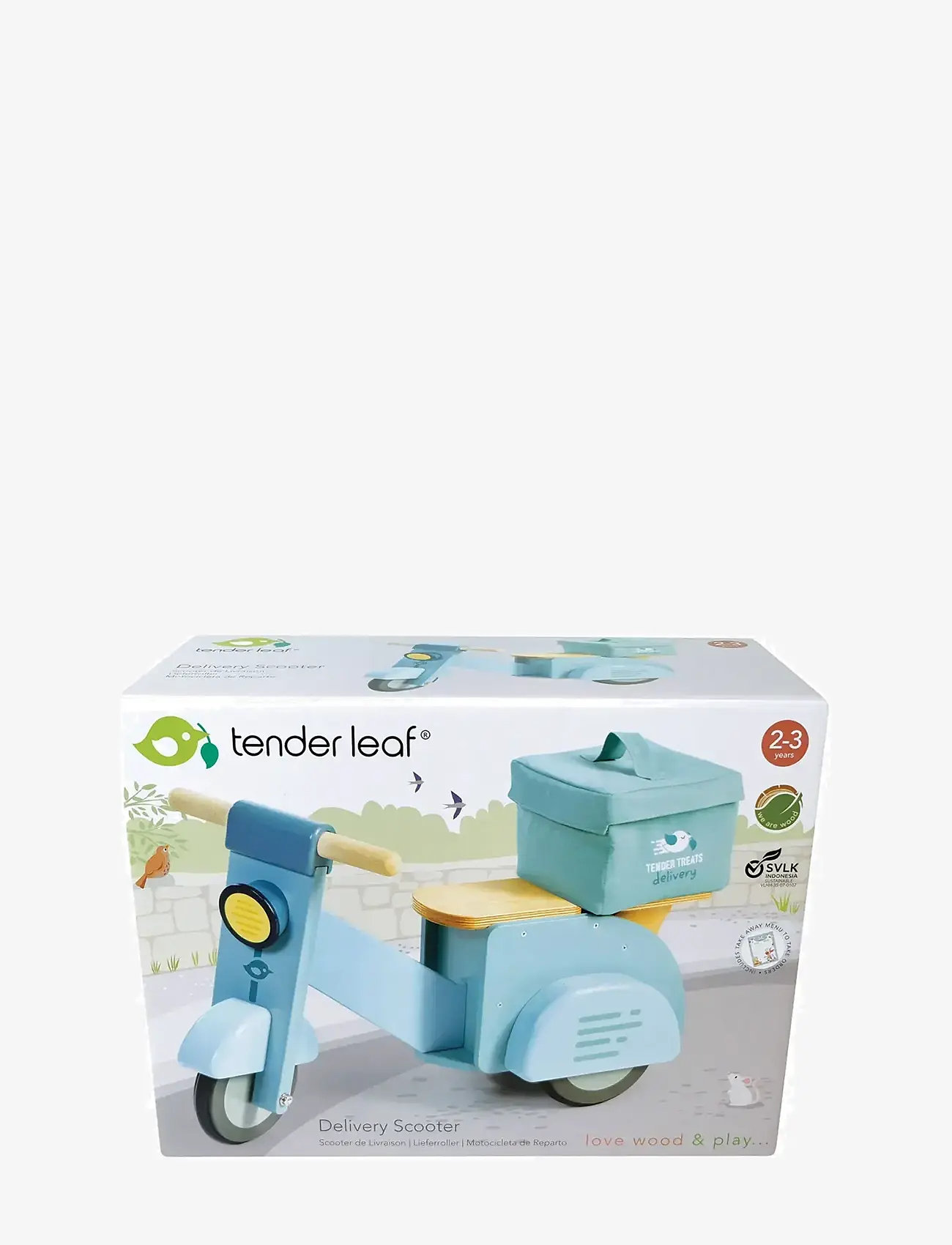 Tender Leaf - Ride-On - Turqouise Scooter - gåbiler - mint - 2