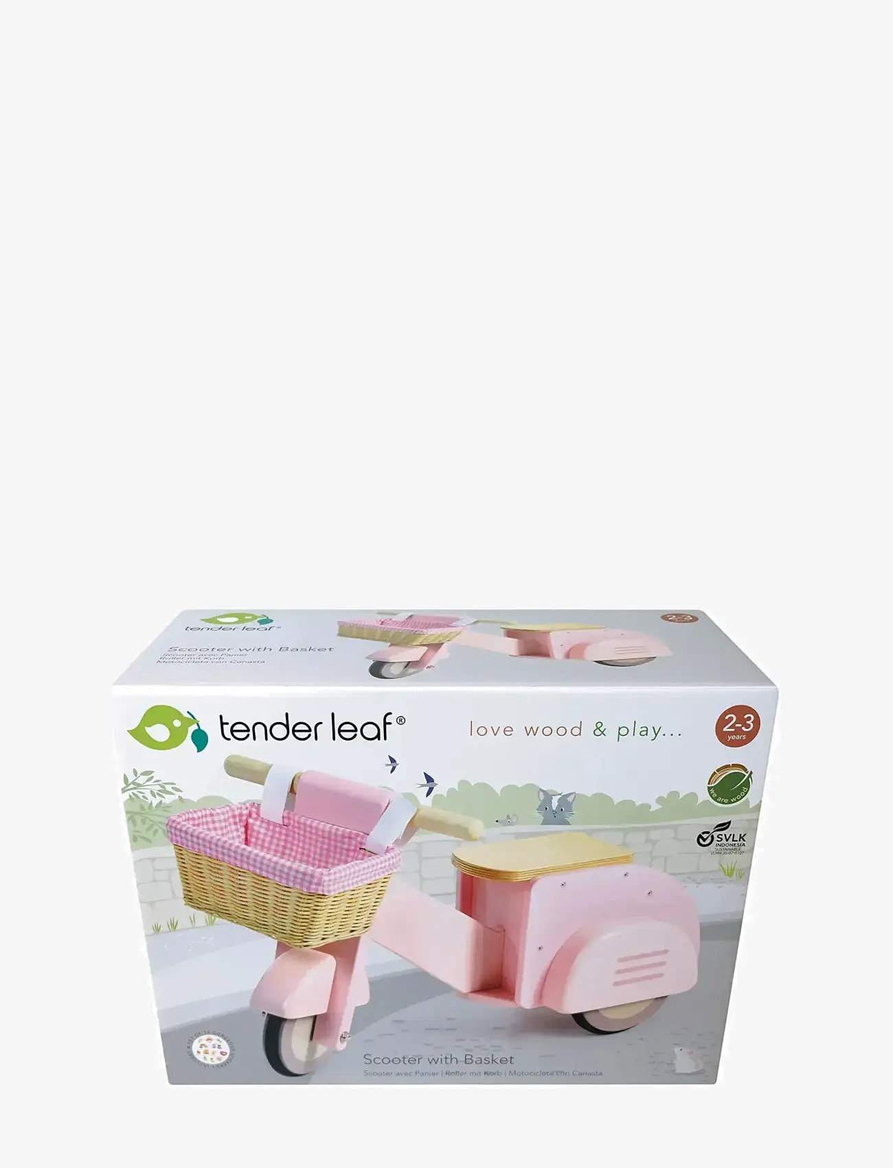 Tender Leaf - Ride-On - Pink Scooter - mänguautod - pink - 2