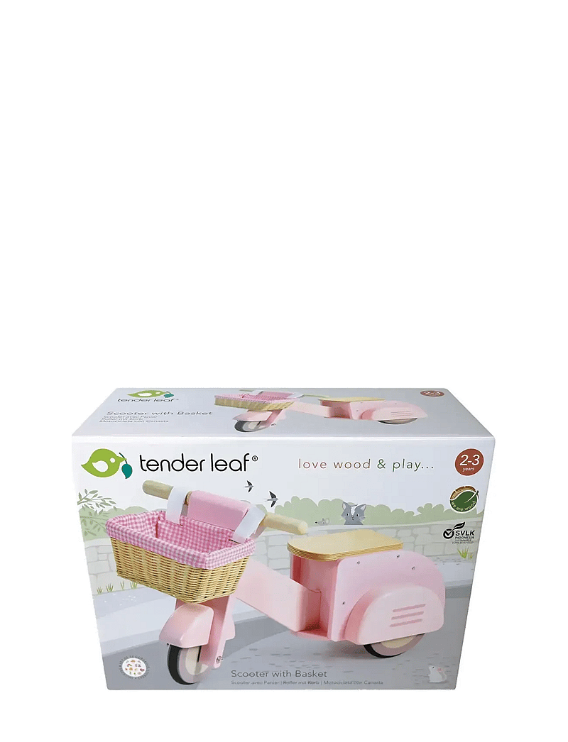 Tender Leaf - Ride-On - Pink Scooter - mänguautod - pink - 2