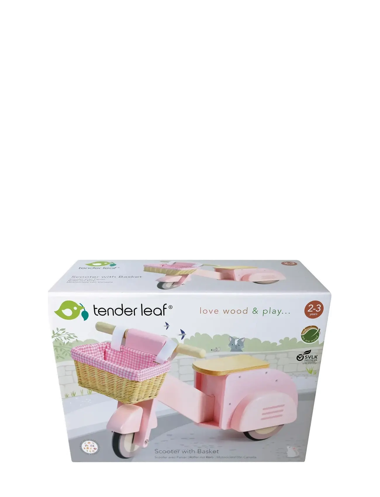Tender Leaf - Ride-On - Pink Scooter - rotaļu automašīnas - pink - 2