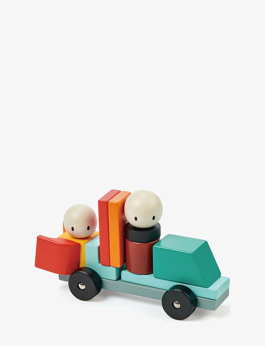 Tender Leaf - Racing Magblocs - träfigurer - multi - 4