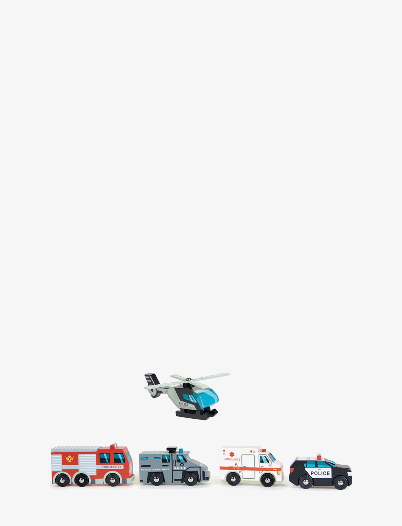 Tender Leaf - Emergency Vehicles - polisbilar - multi - 2