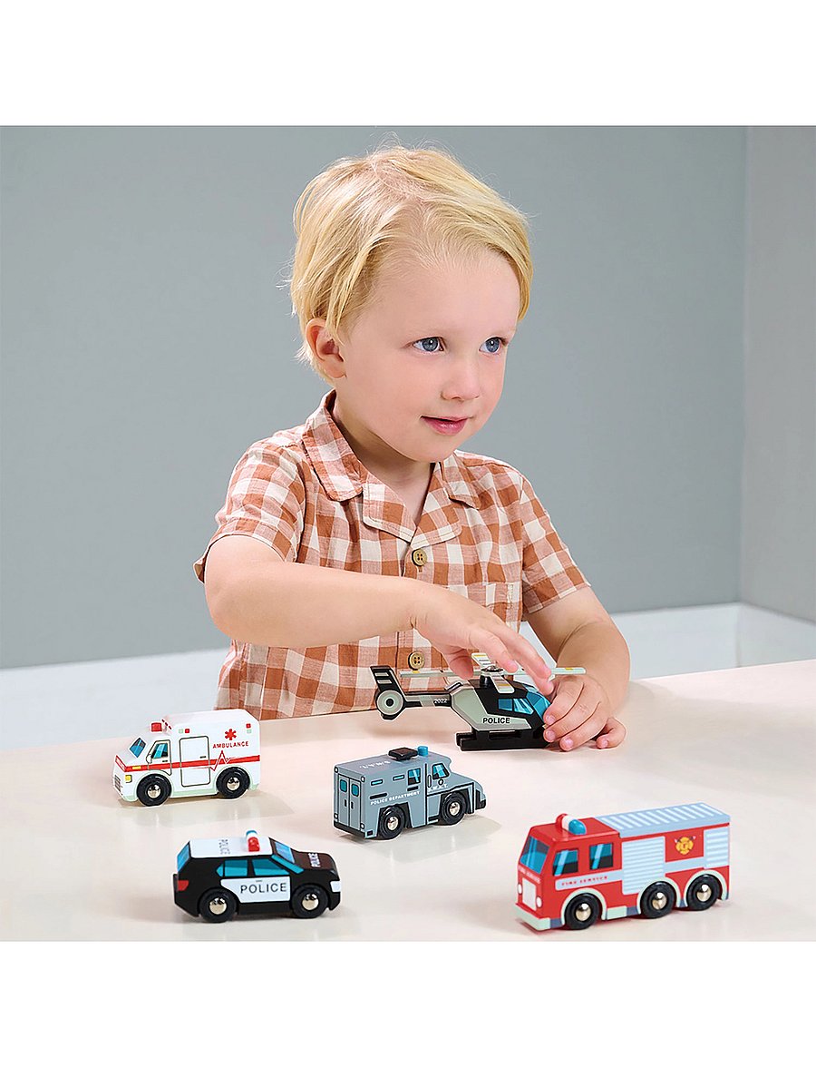 Tender Leaf - Emergency Vehicles - politseiautod - multi - 0