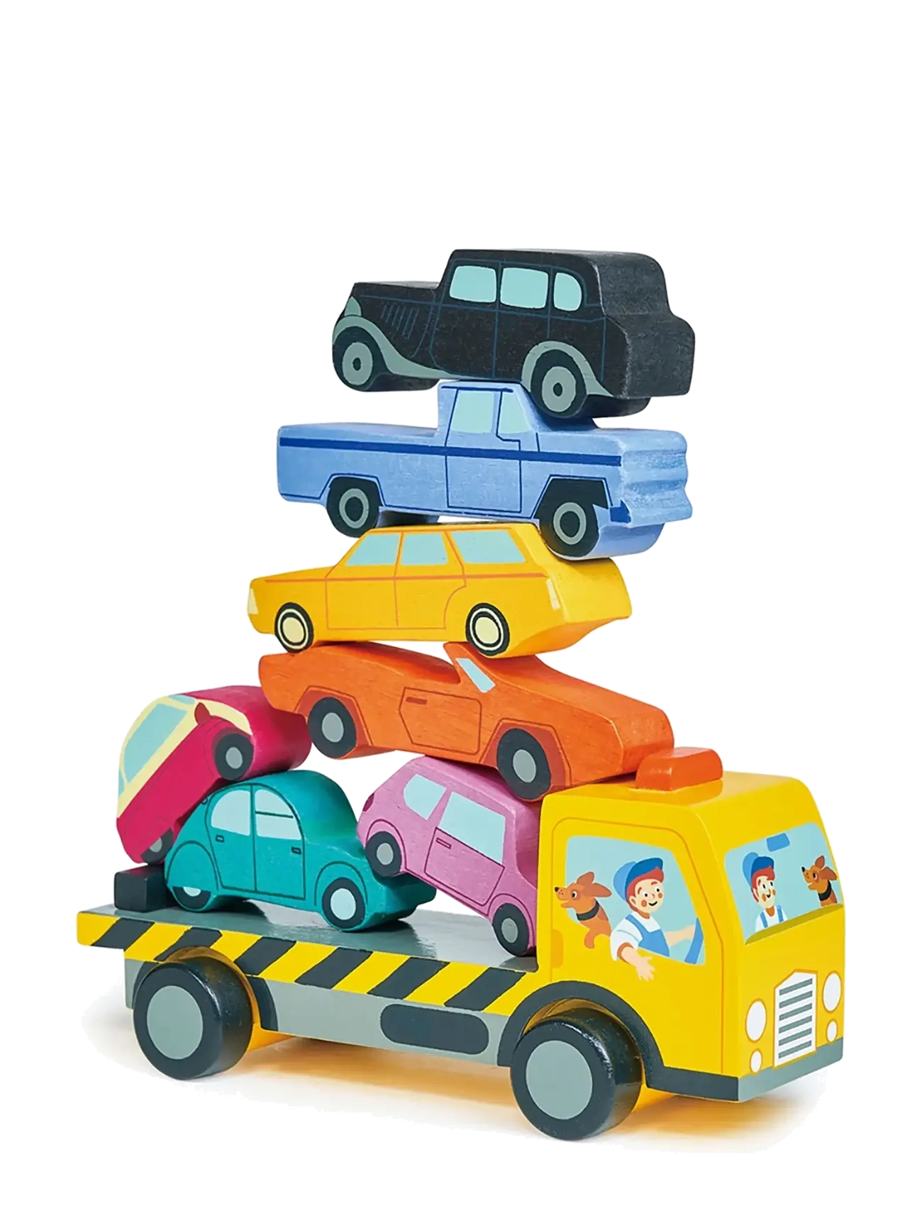 Tender Leaf Stacking Cars - Recovery Truck - Jõulukingid - MULTI / multi