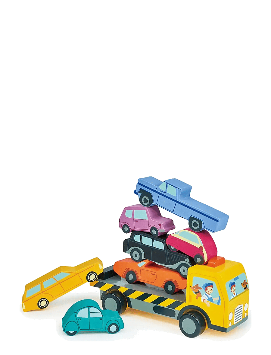 Tender Leaf - Stacking Cars - Recovery Truck - veoautod - multi - 2