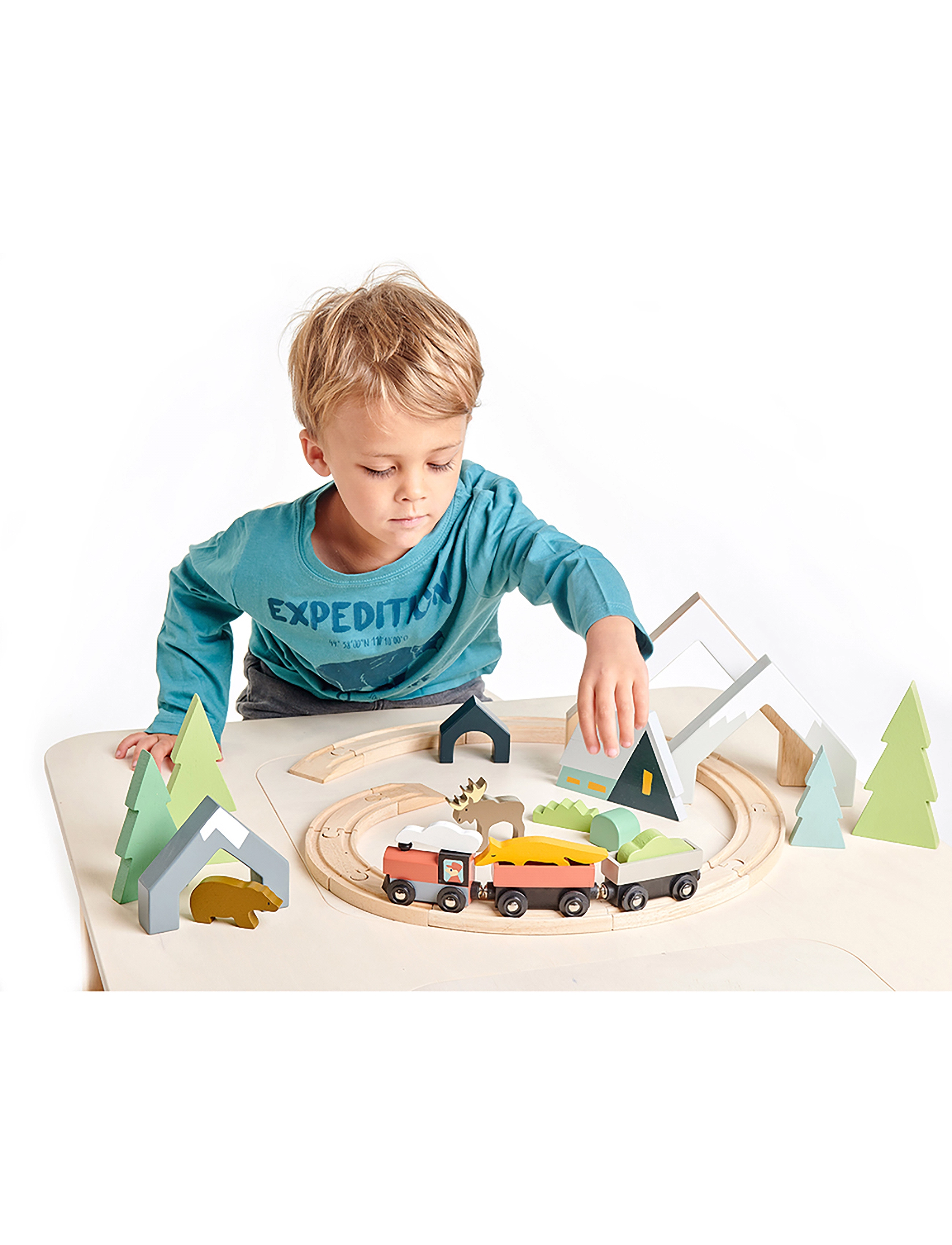 Tender Leaf Yukon Train Set, Train Tilbehør, Multi/mønstret, Str: ONE SIZE