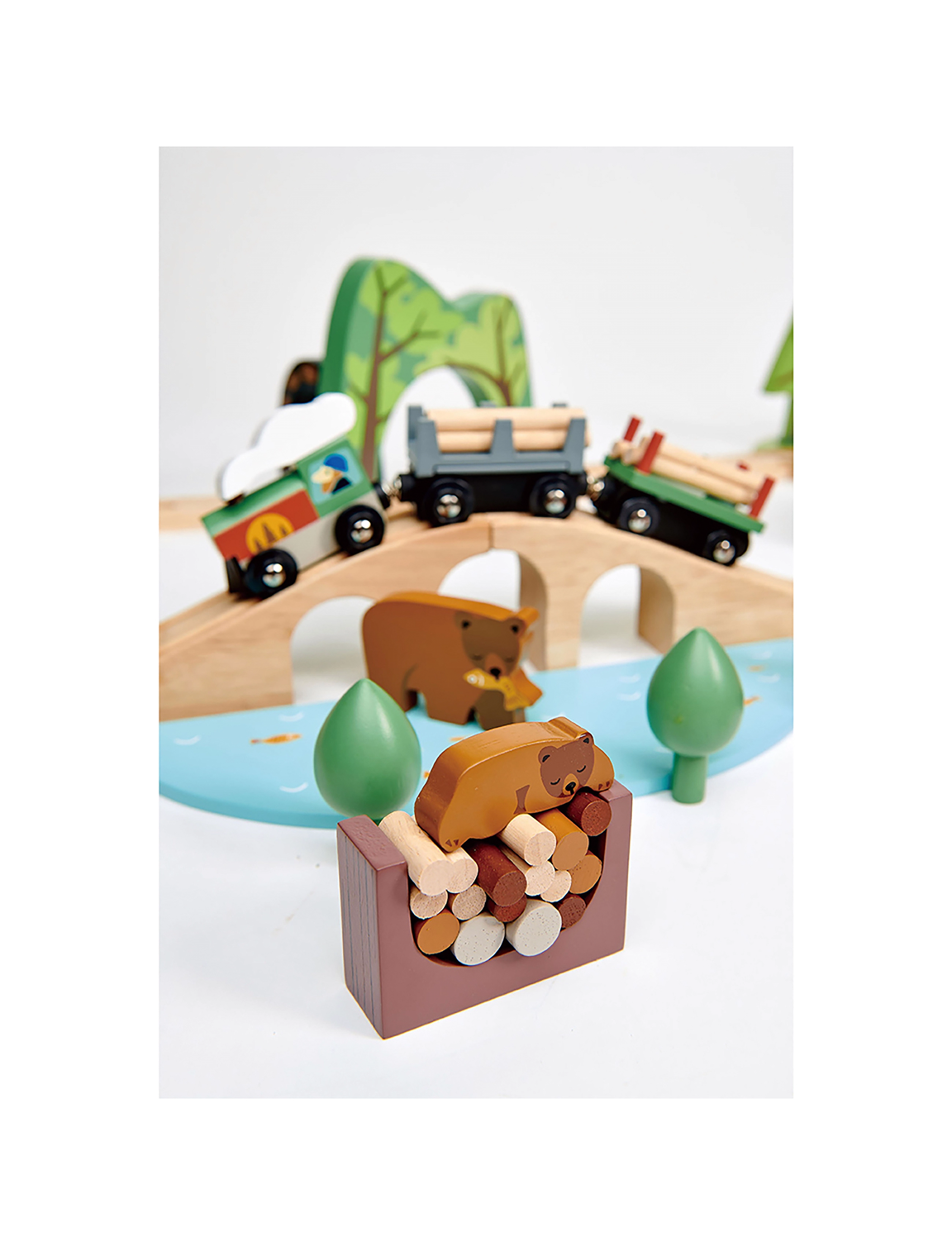 Tender Leaf - Train Set - Wild Pines - tågbanor - multi - 4