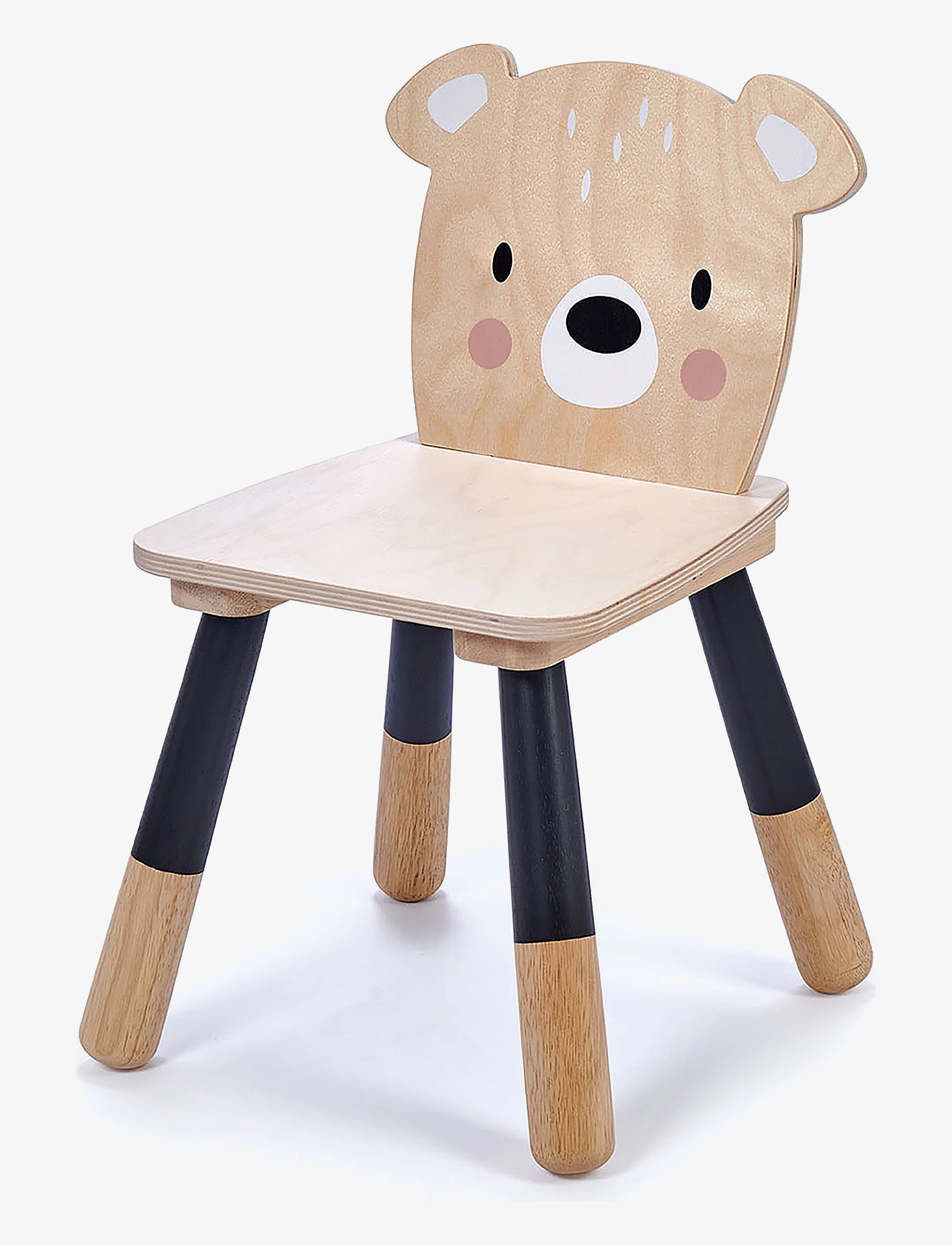 Tender Leaf Children's Furniture Bear Chair, Furniture, Multi/mønstret, Str: ONE SIZE