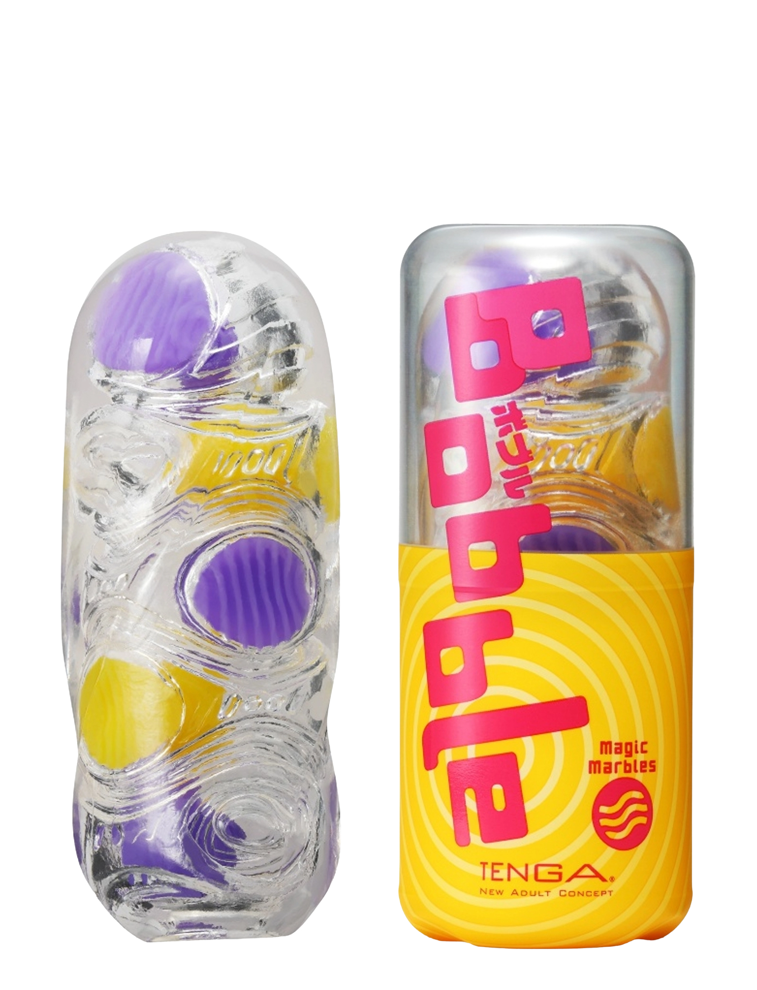 Tenga Tenga Bobble Magic Marbles - Penio pompos ir penio žiedai - NO COLOR / undefined