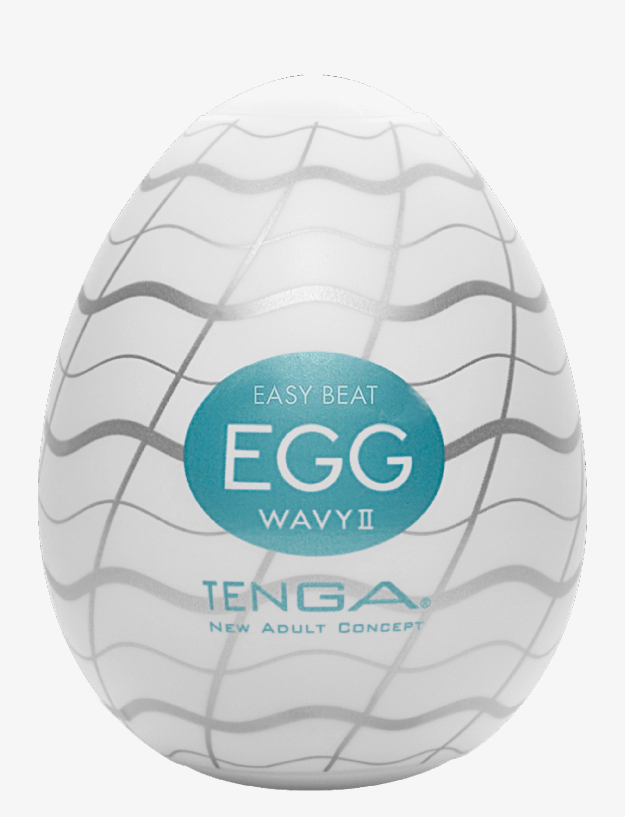 Tenga Tenga Egg Wavy II - Penio pompos ir penio žiedai - NO COLOR / undefined