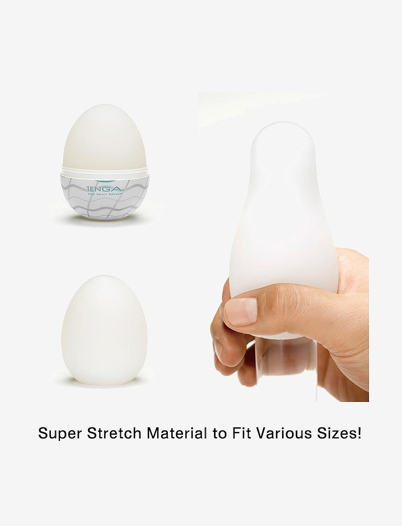 Tenga - Tenga Egg Wavy II - no color - 2
