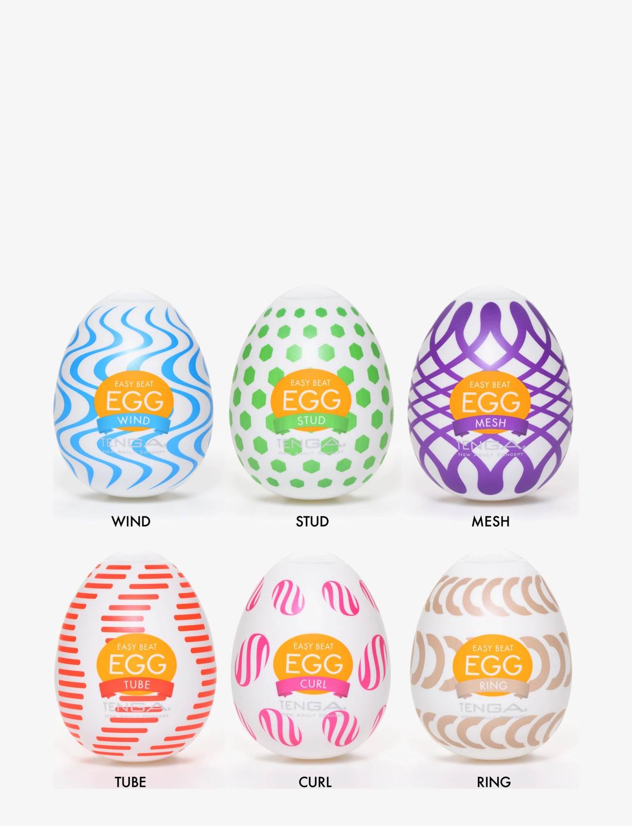 Tenga - Tenga Egg Variety Pack - Wonder - penispumpar & penisringar - no color - 1