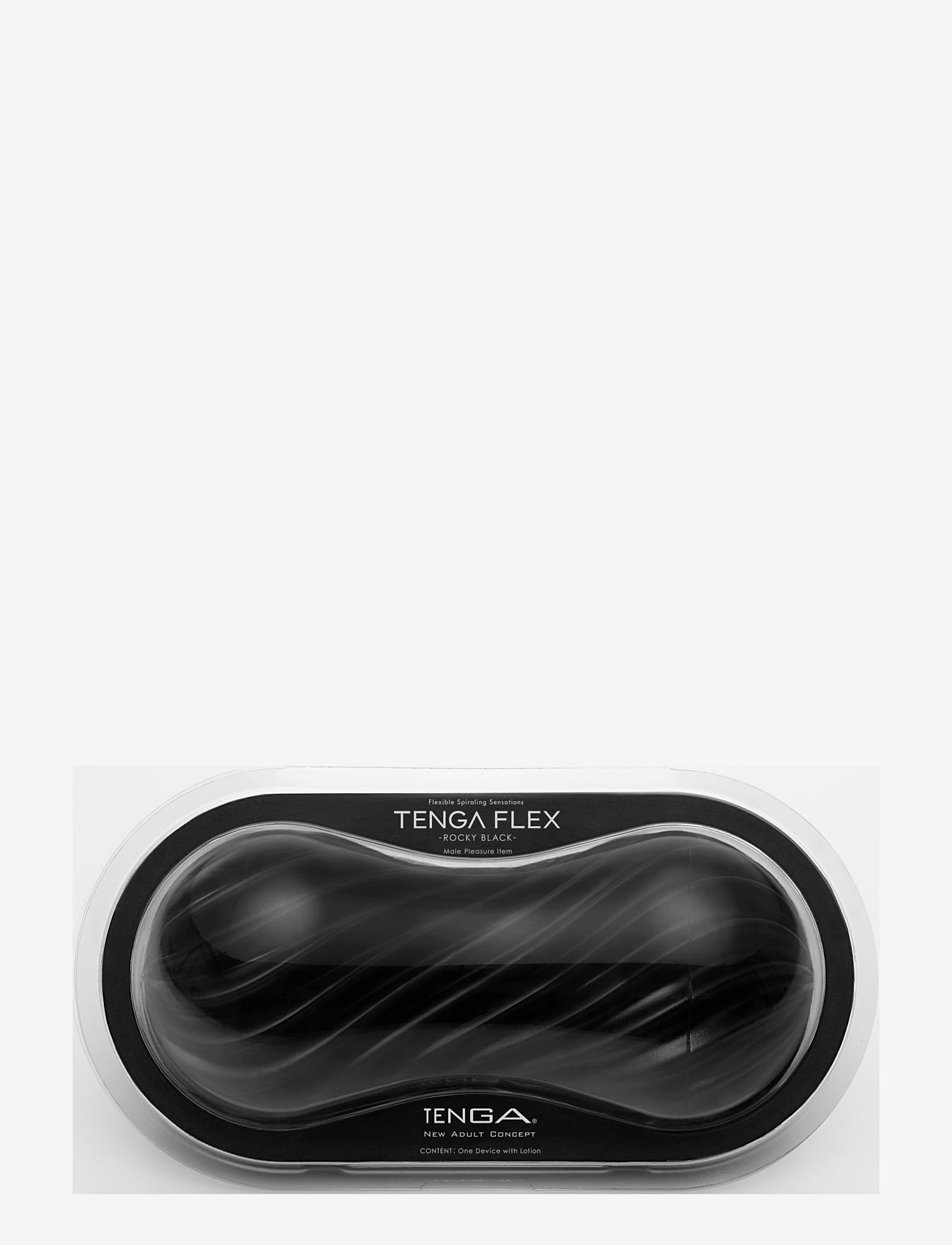 Tenga - Tenga Flex Rocky Black - penispumper & penisringe - no color - 1