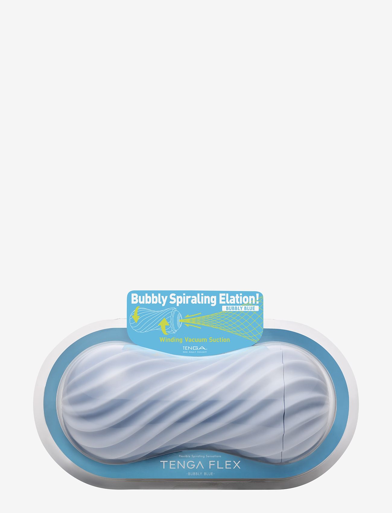 Tenga - Tenga Flex Bubbly Blue - penispumpar & penisringar - no color - 1