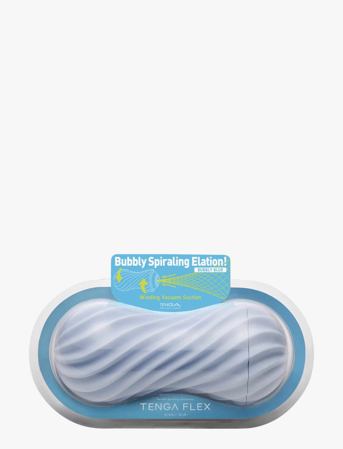 Tenga - Tenga Flex Bubbly Blue - penispumpar & penisringar - no color - 1