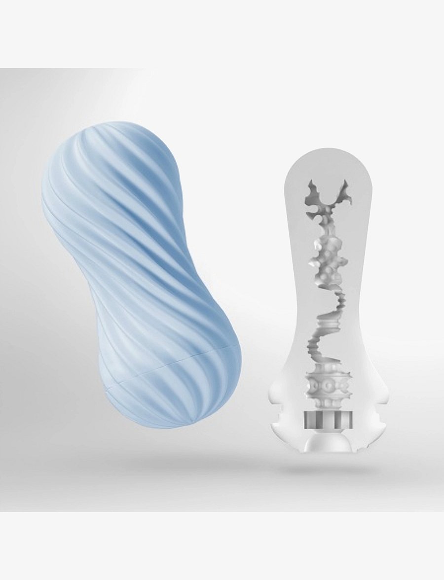Tenga - Tenga Flex Bubbly Blue - sex & intimacy - no color - 2