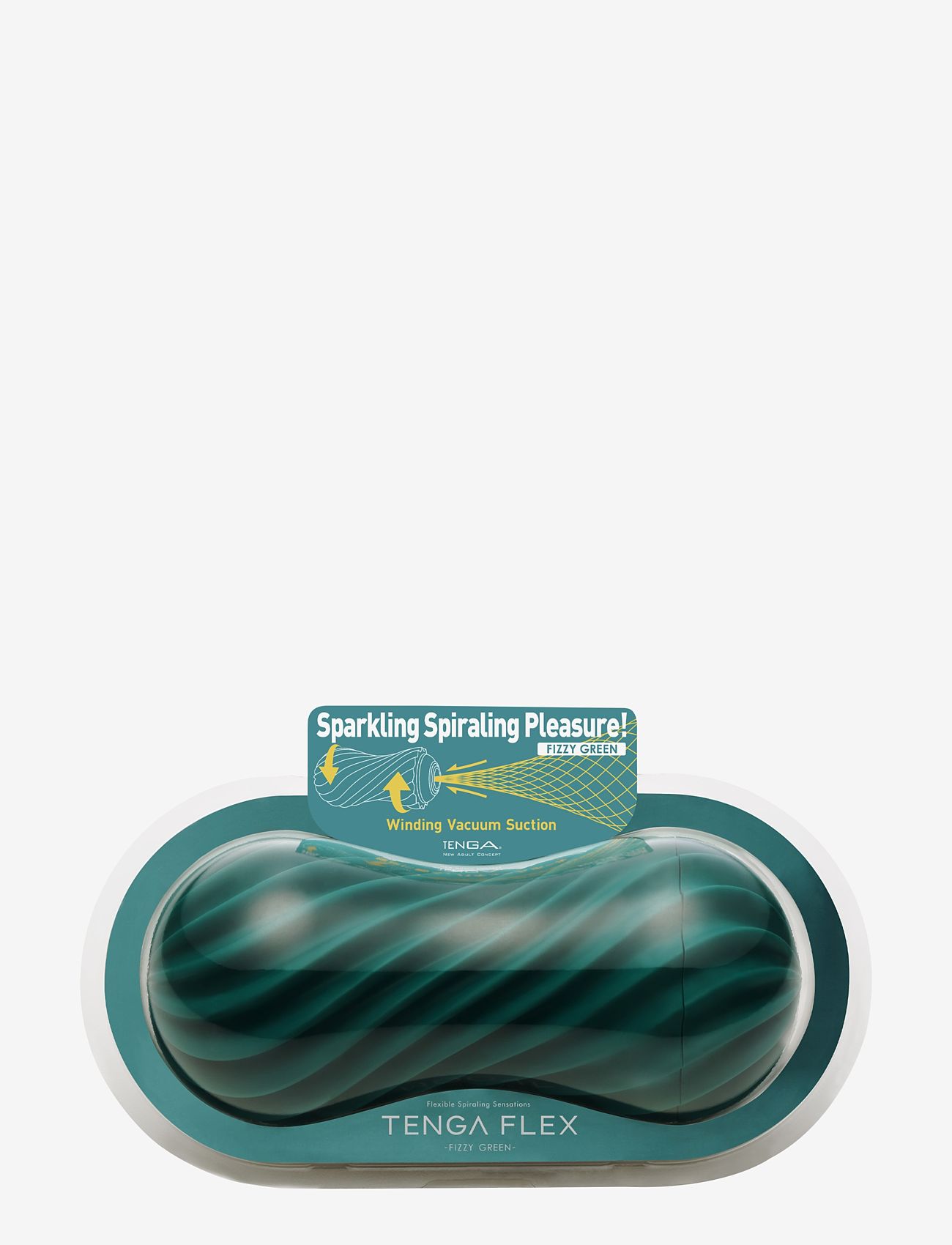 Tenga - Tenga Flex Fizzy Green - sex & intimacy - no color - 1