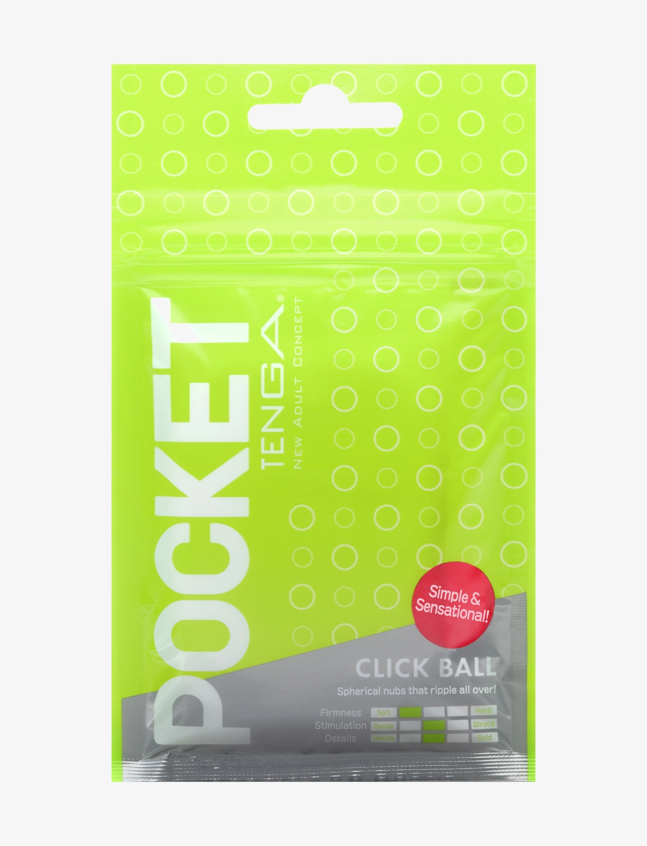 Tenga Tenga Pocket Click Ball - Penio pompos ir penio žiedai - NO COLOR / undefined