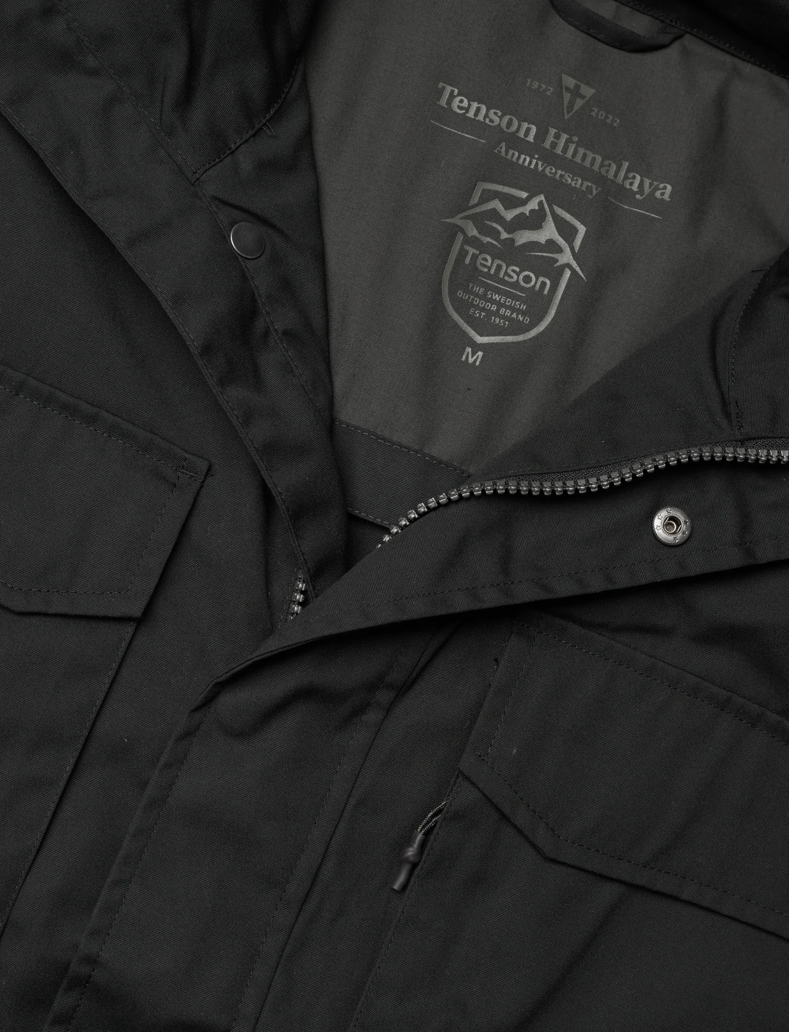 Tenson - Mt Robson Jacket M - frilufts- & regnjakker - black - 4