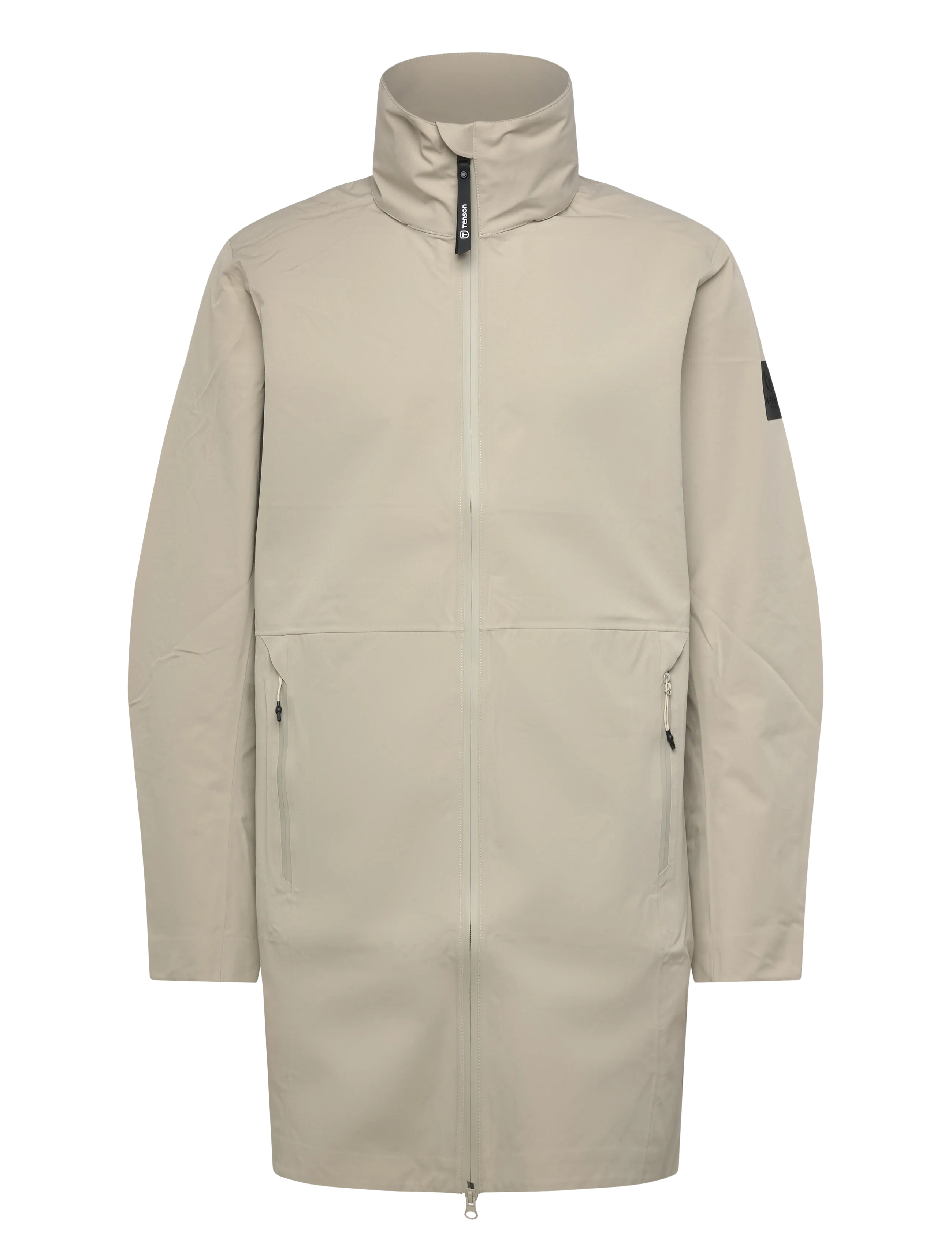 Tenson Dew Point Parka M, Mænd, Parka, Beige, Str: L