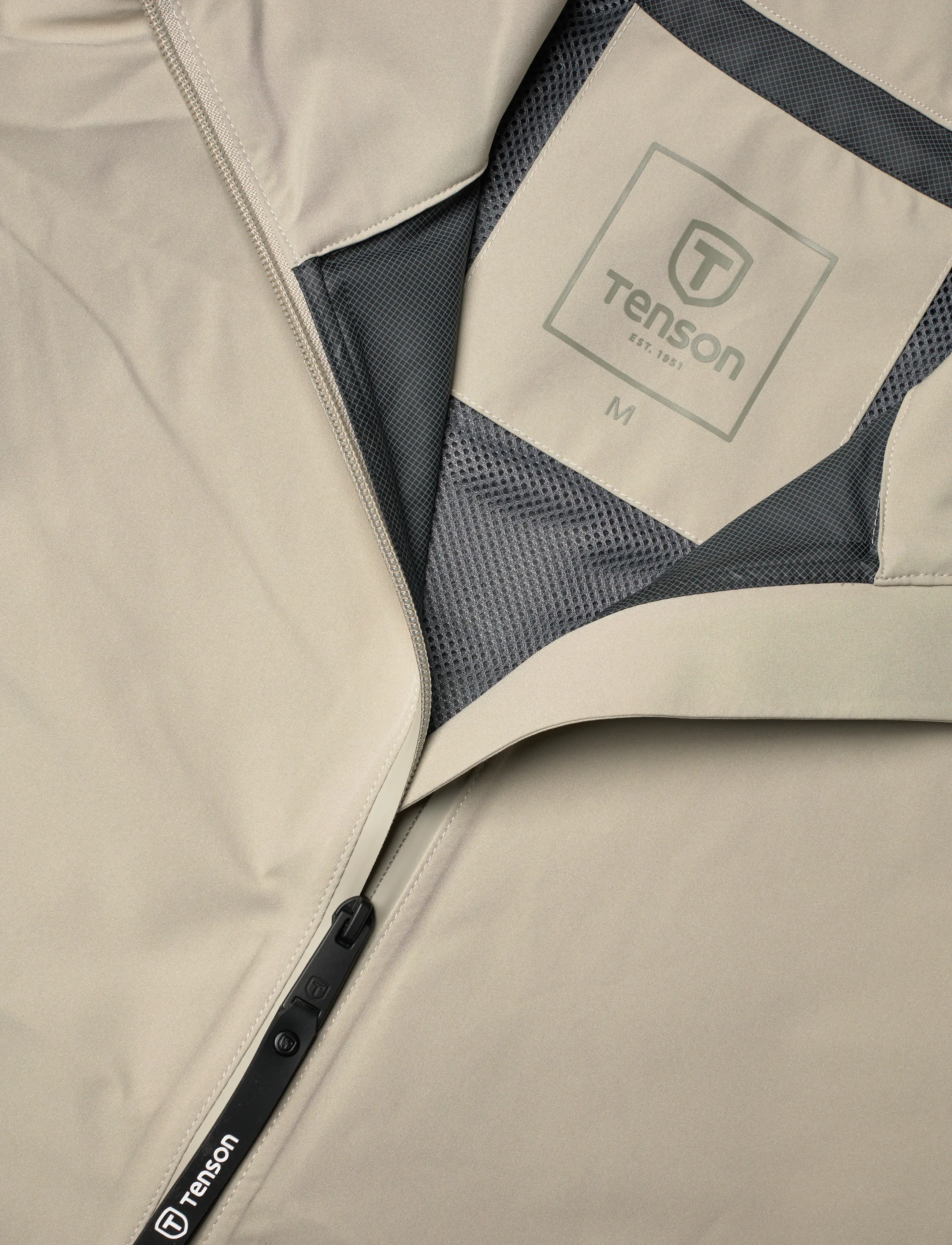 Tenson - Dew Point Parka M - parkasjackor - sand - 3