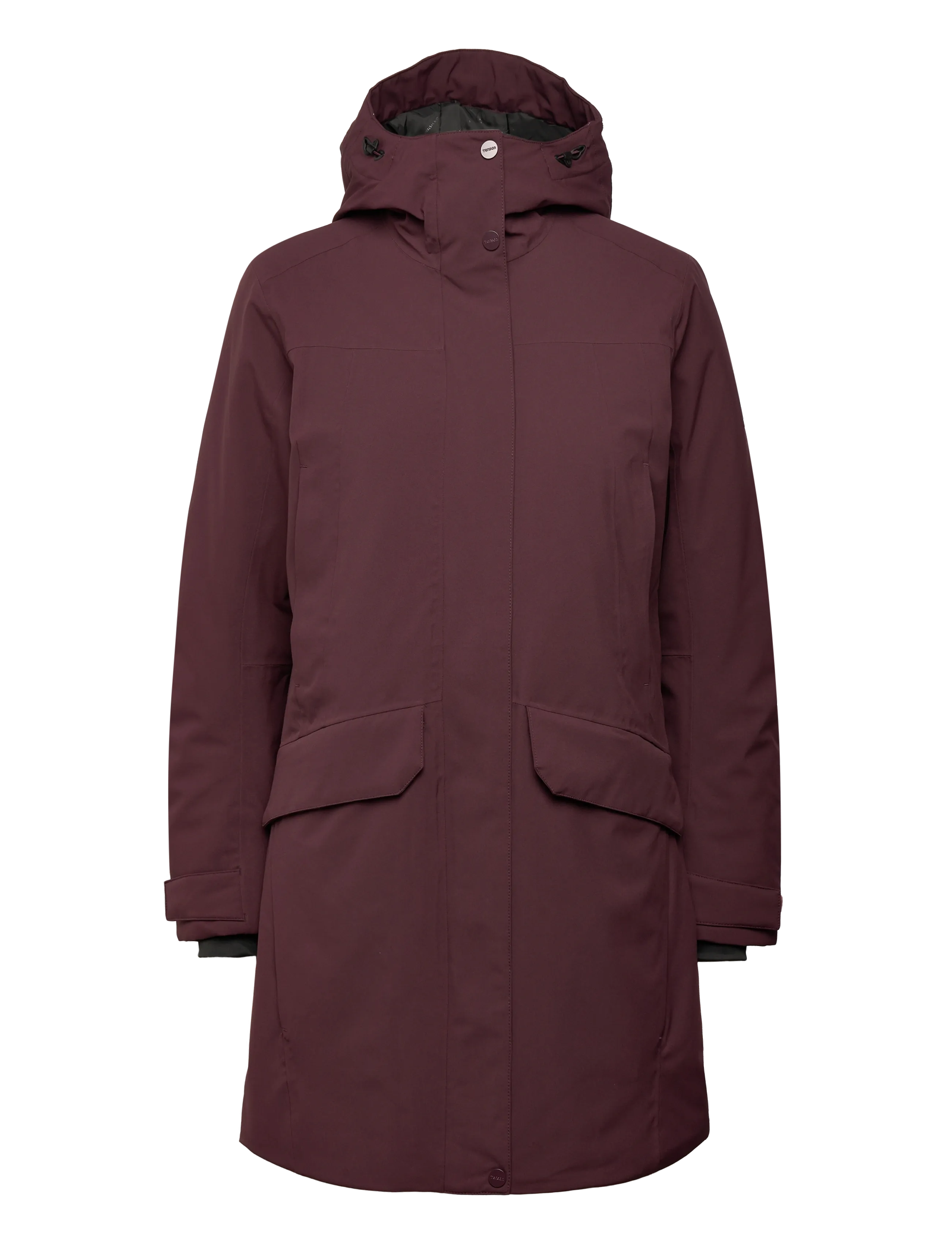 Tenson Eve Jacket Women, XL, Sport Jackets, Burgunderrot - Padded Frauen