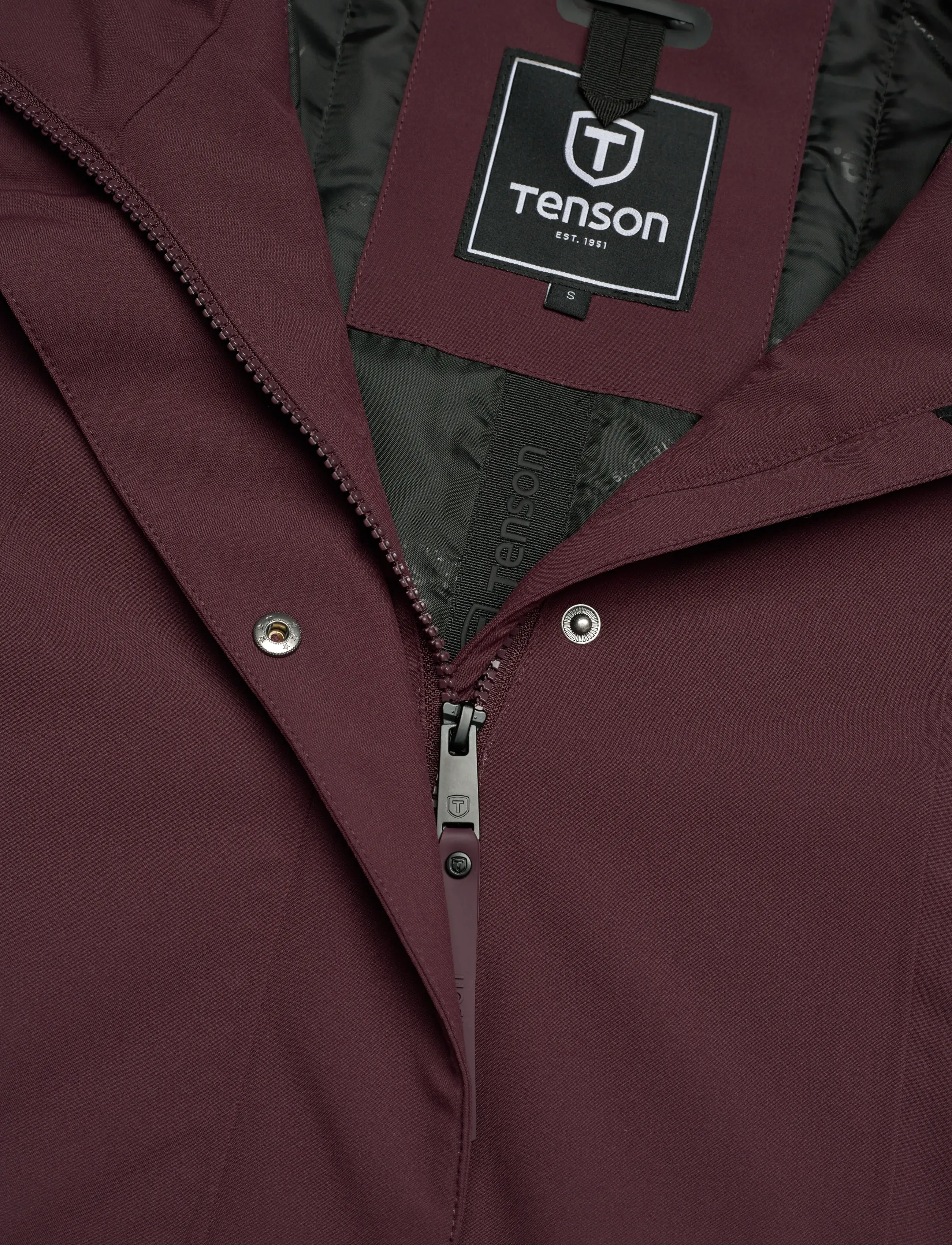 Tenson - Eve Jacket Women - friluftsjackor - aubergine - 2