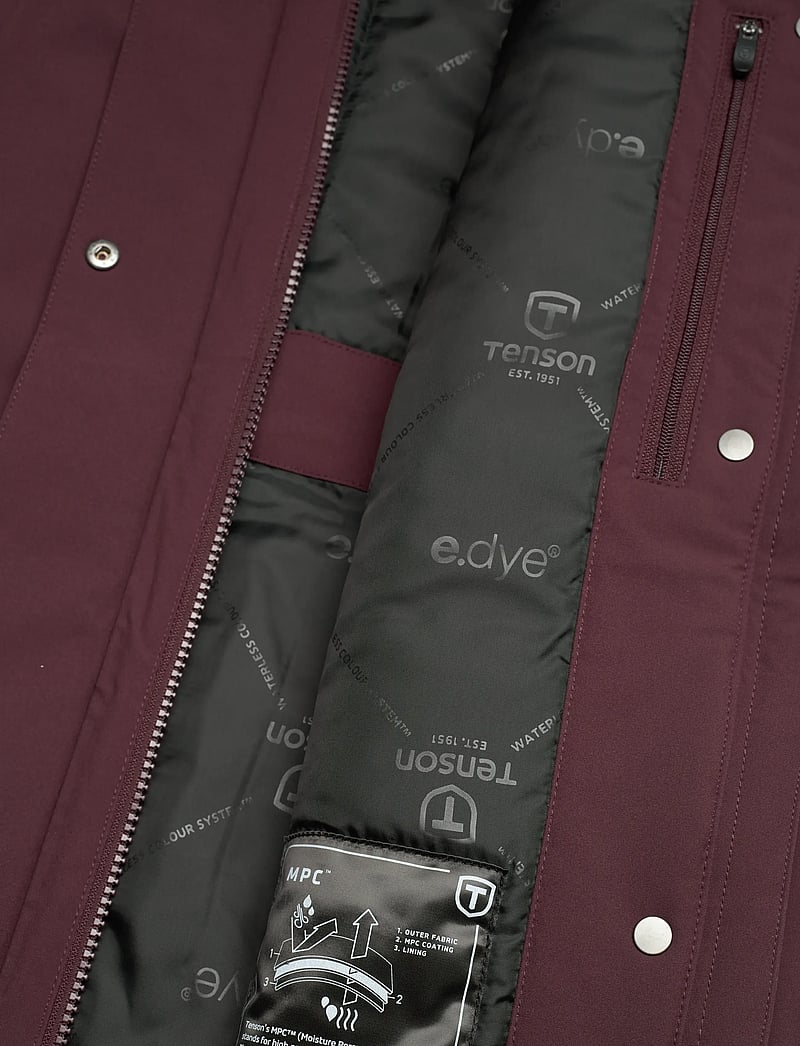 Tenson - Eve Jacket Women - friluftsjakker - aubergine - 5