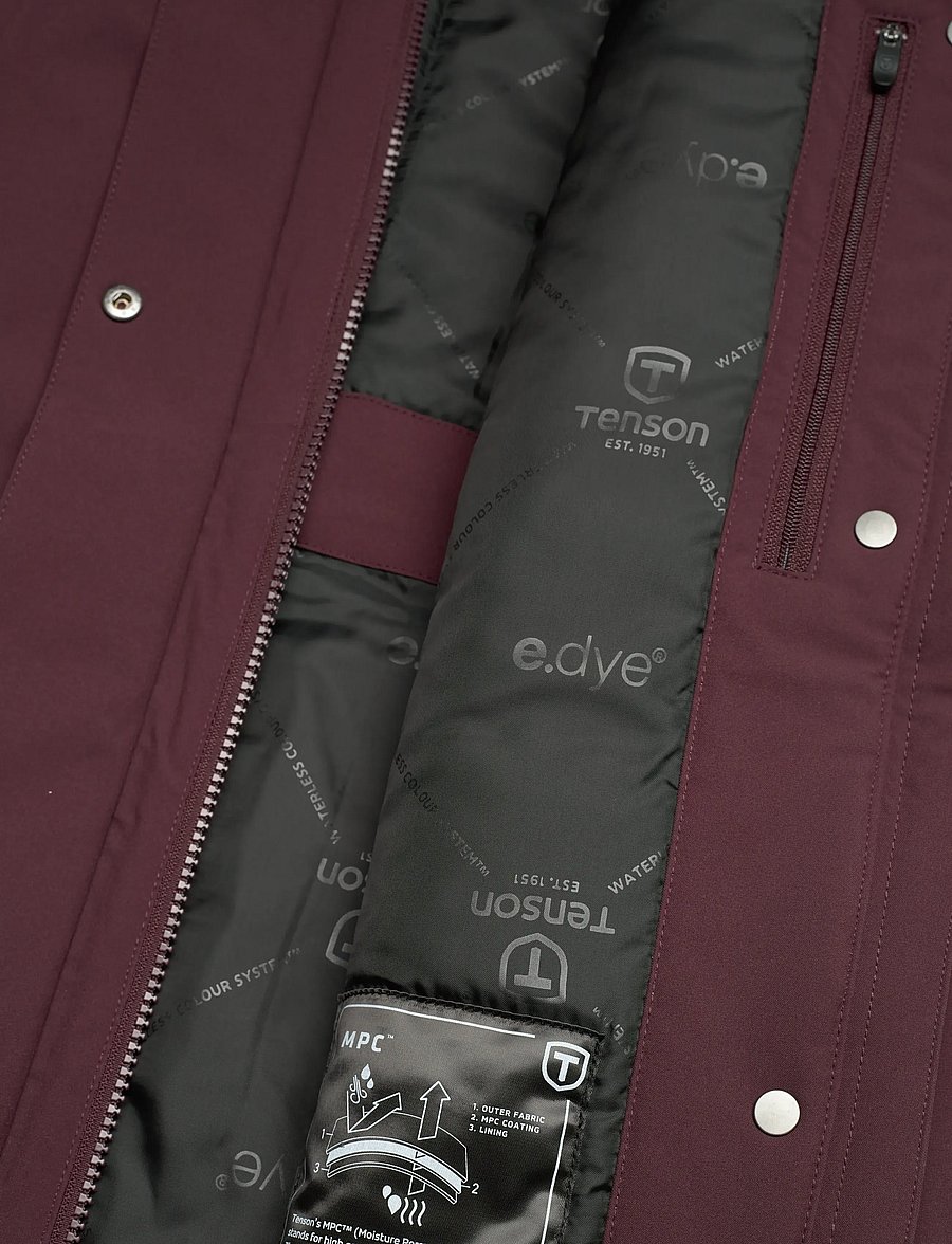 Tenson - Eve Jacket Women - outdoor jacken - aubergine - 5