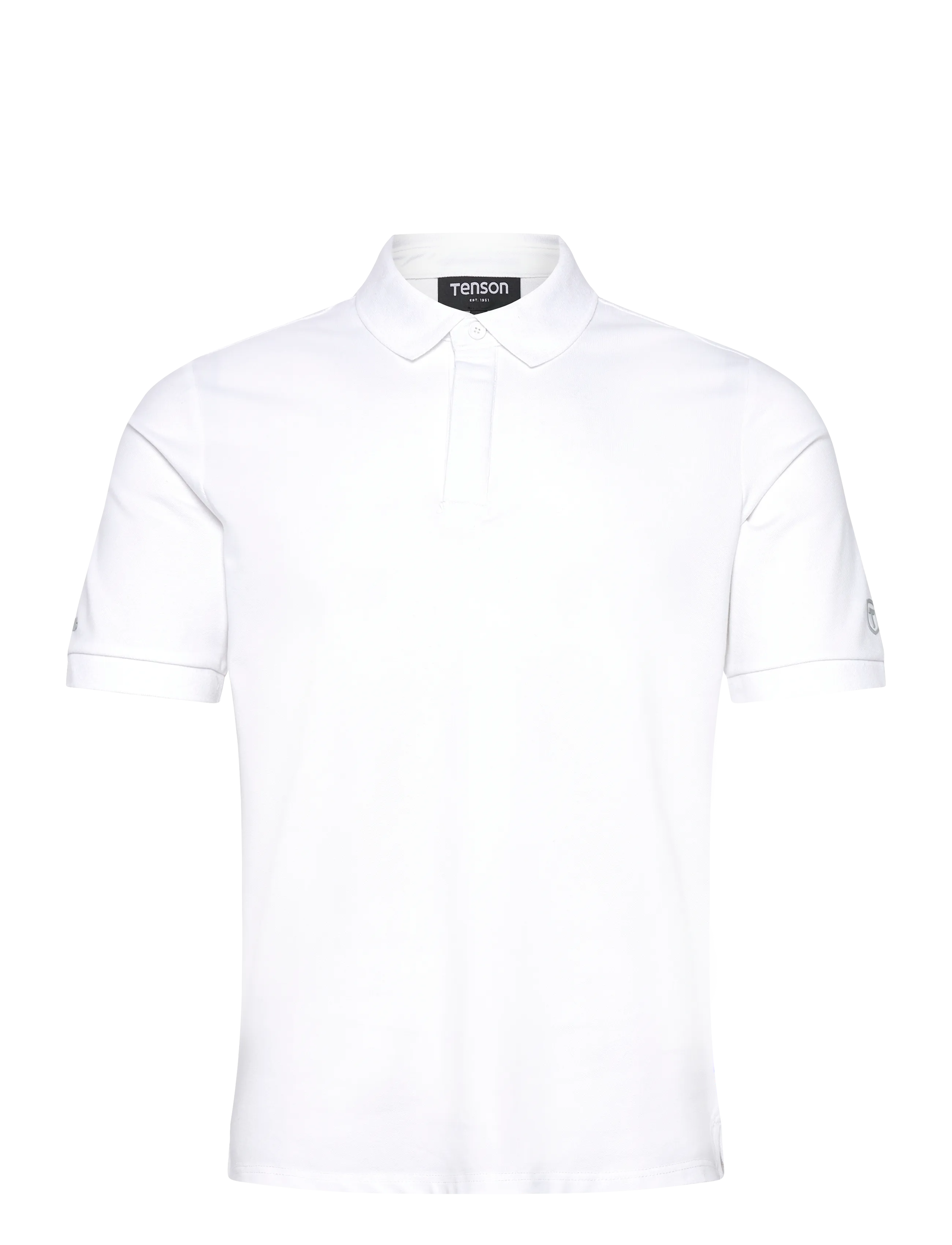 TENSON Txlite Tri-Blend Polo Herren Weiß - S - Herren