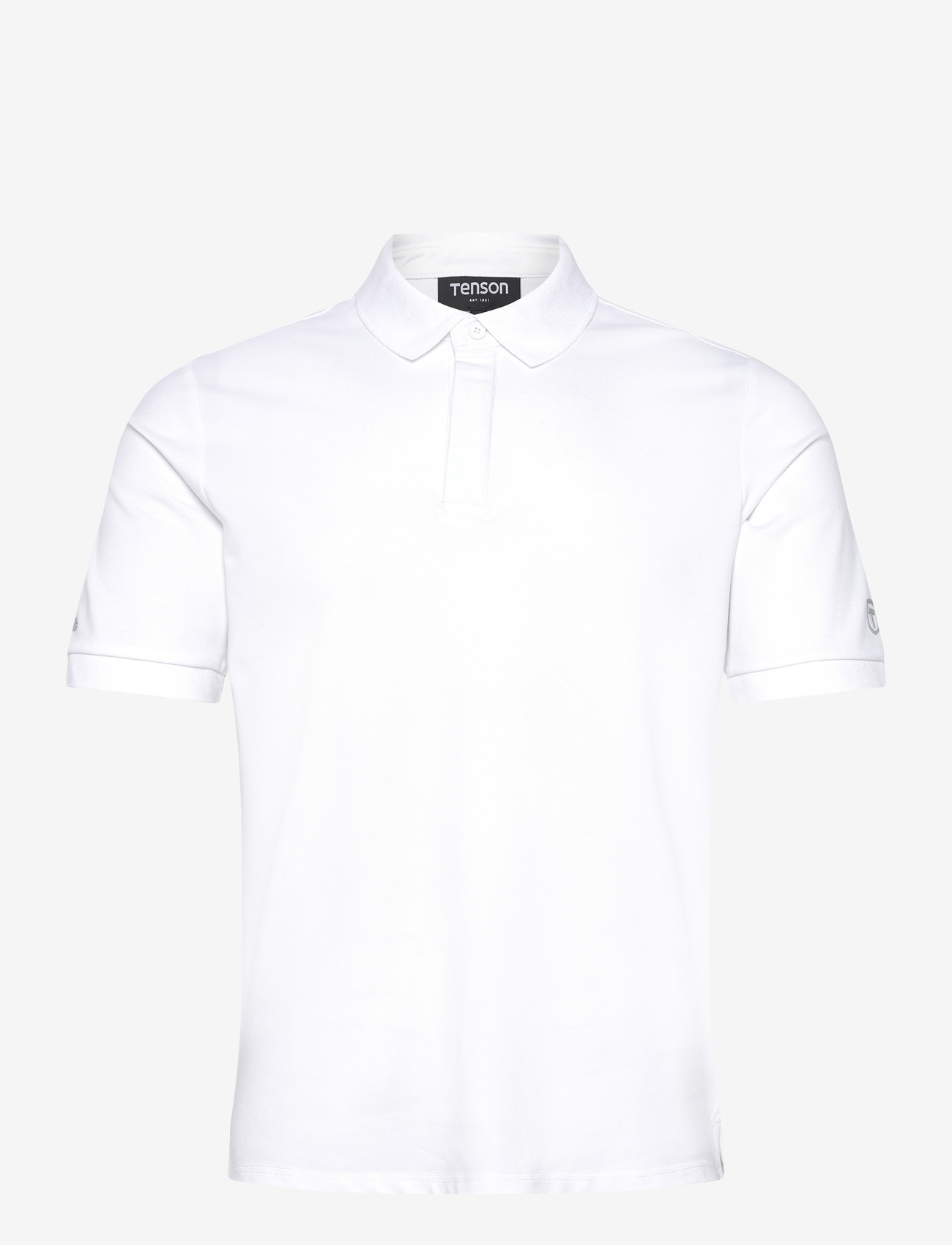 Tenson - TXlite Tri-Blend Polo Men - kurzärmelig - white - 0