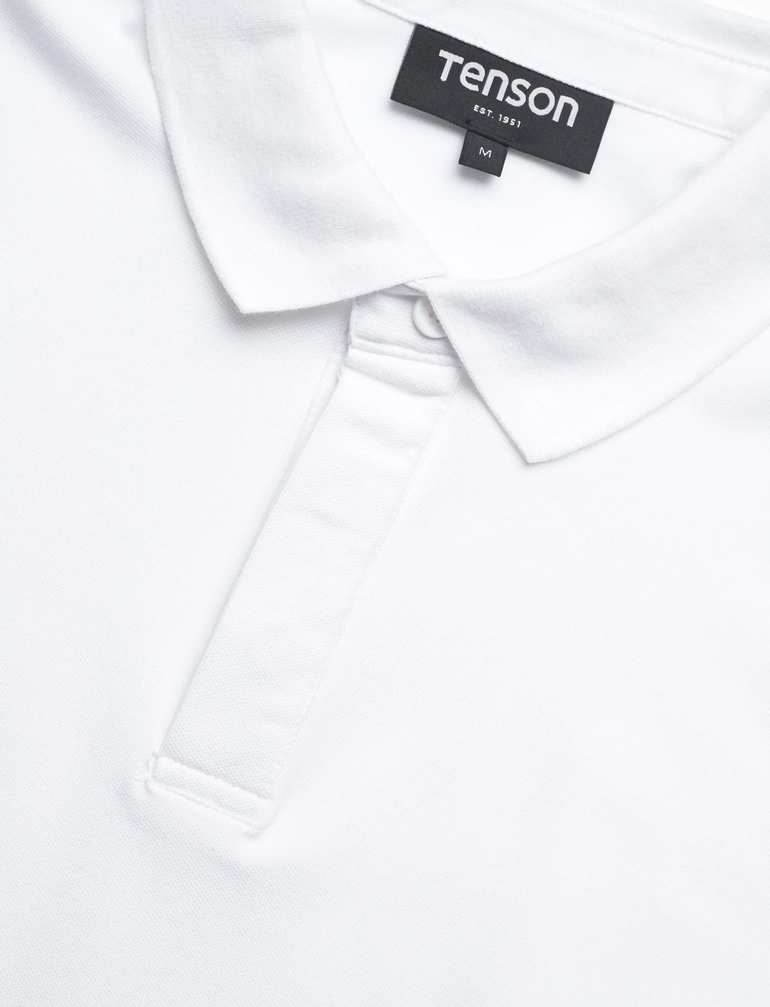Tenson - TXlite Tri-Blend Polo Men - polo krekli ar īsām piedurknēm - white - 2
