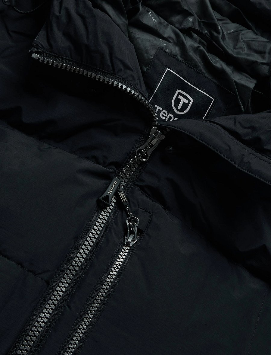 Tenson - Dundas Down Parka W - vinterjakker - black - 2
