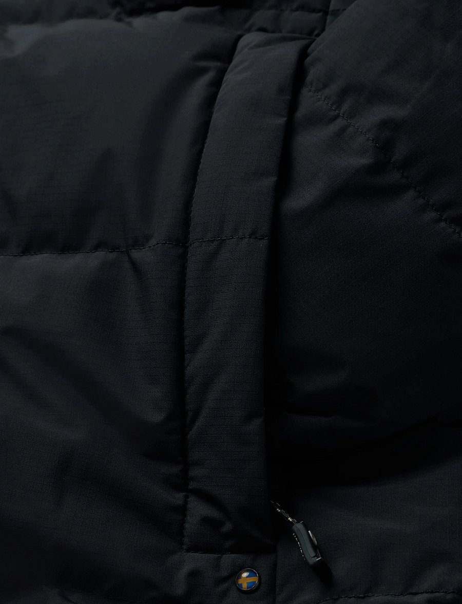 Tenson - Dundas Down Parka W - vinterjakker - black - 3