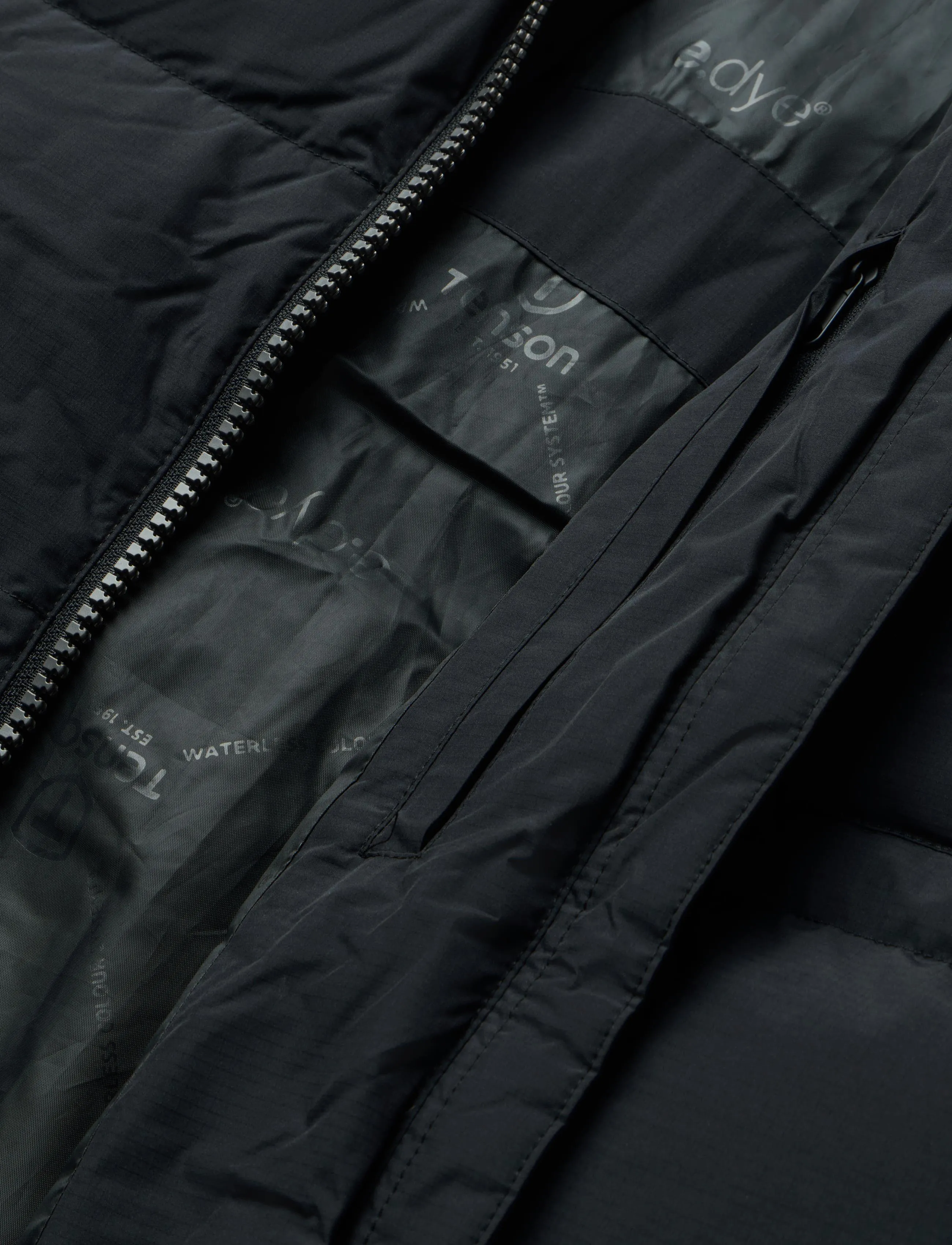 Tenson - Dundas Down Parka W - vinterjakker - black - 5