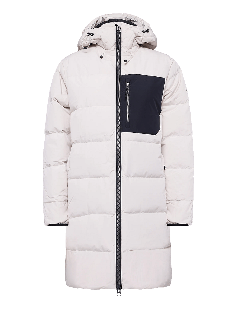 Tenson - Dundas Down Parka W - winter jackets - light beige - 0
