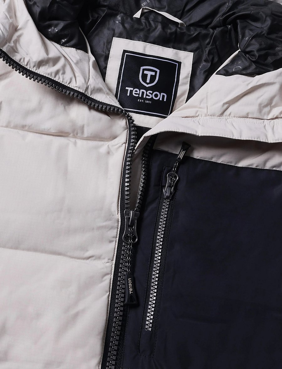 Tenson - Dundas Down Parka W - winter jackets - light beige - 2