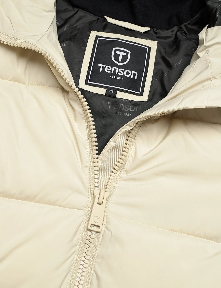 Tenson - Laurel Puffer Women - vinterjakker - beige - 2
