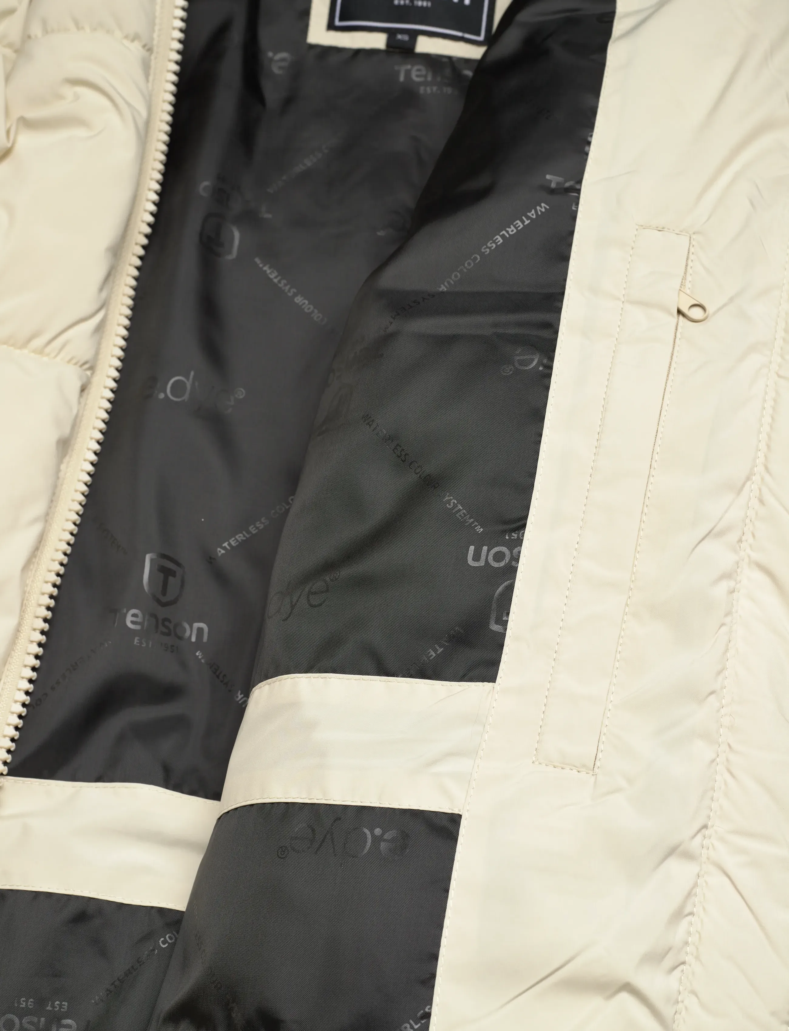 Tenson - Laurel Puffer Women - winter jacket - beige - 4