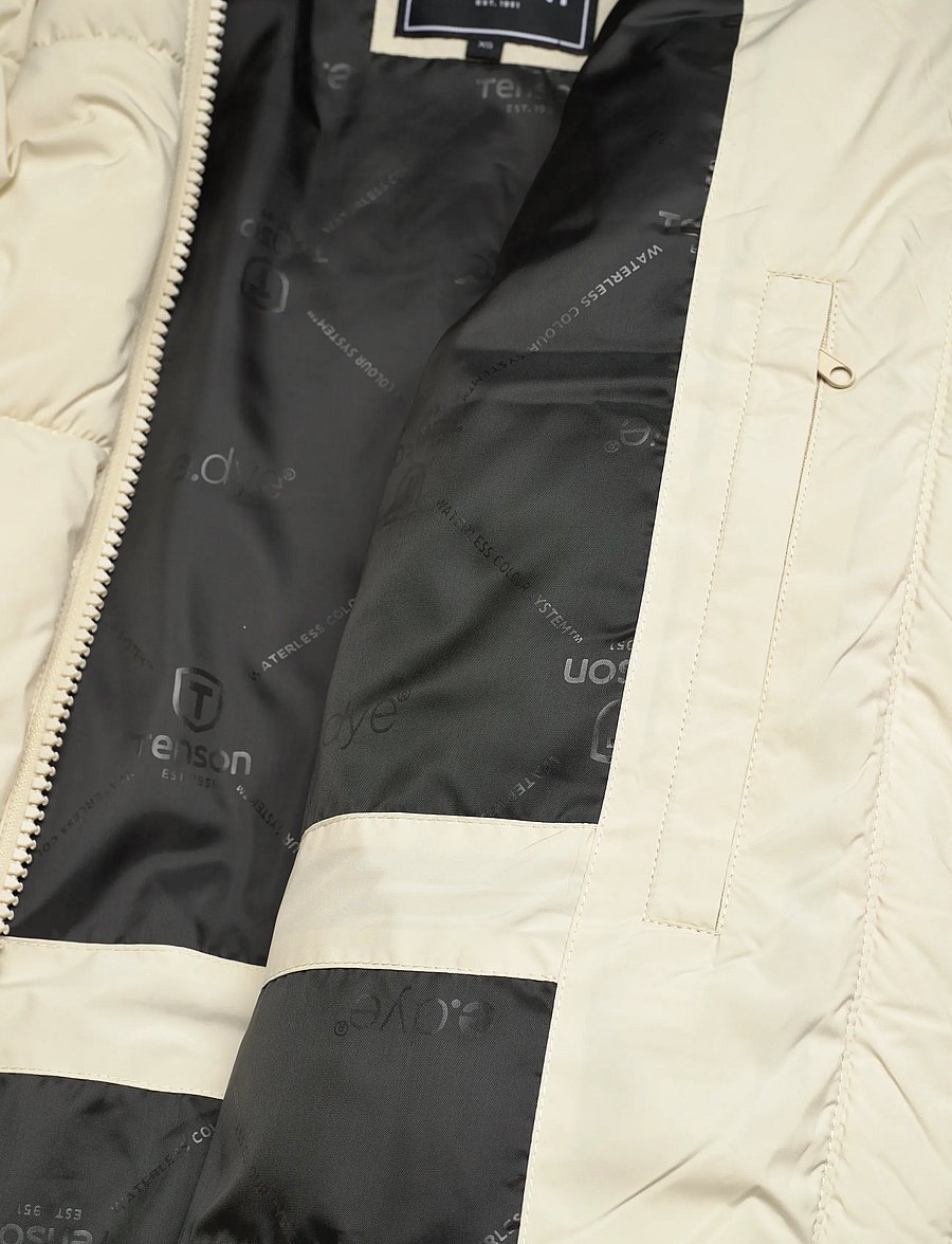 Tenson - Laurel Puffer Women - vinterjakker - beige - 4