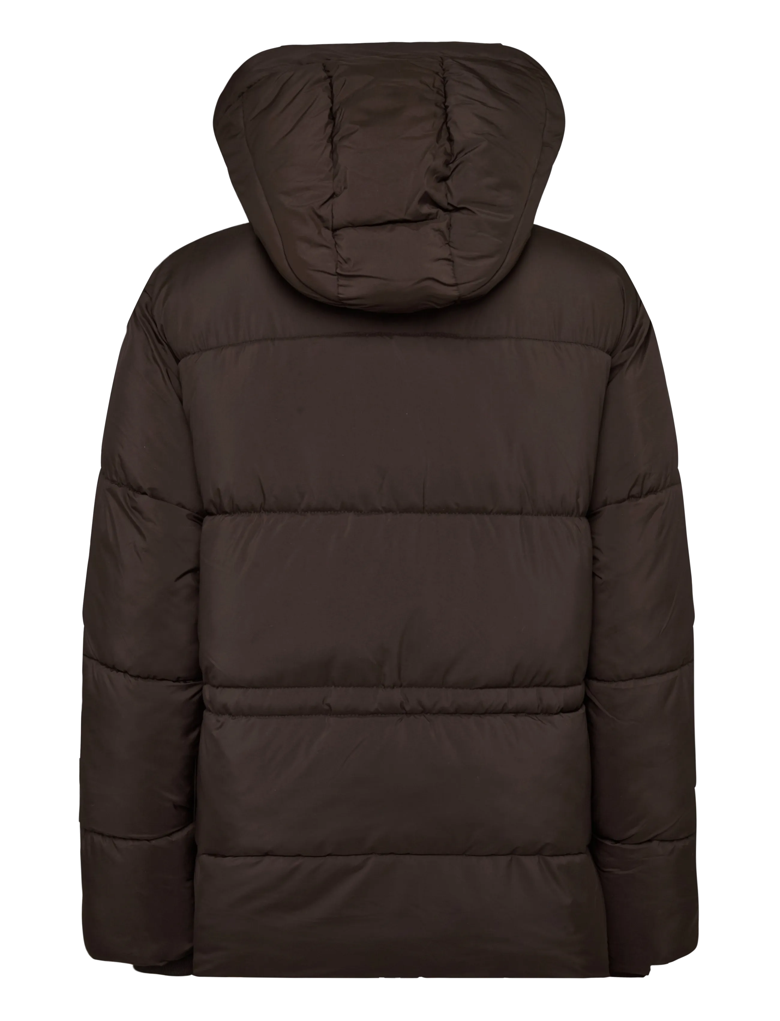 Tenson - Laurel Puffer Jacket W - winter jacket - dark brown - 1