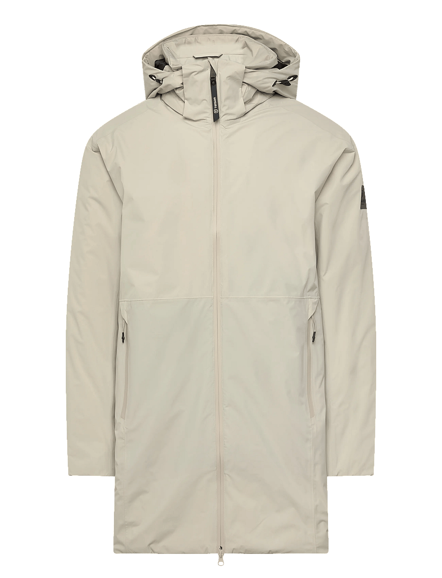 Tenson - Shift Coat M - parkas - beige - 0