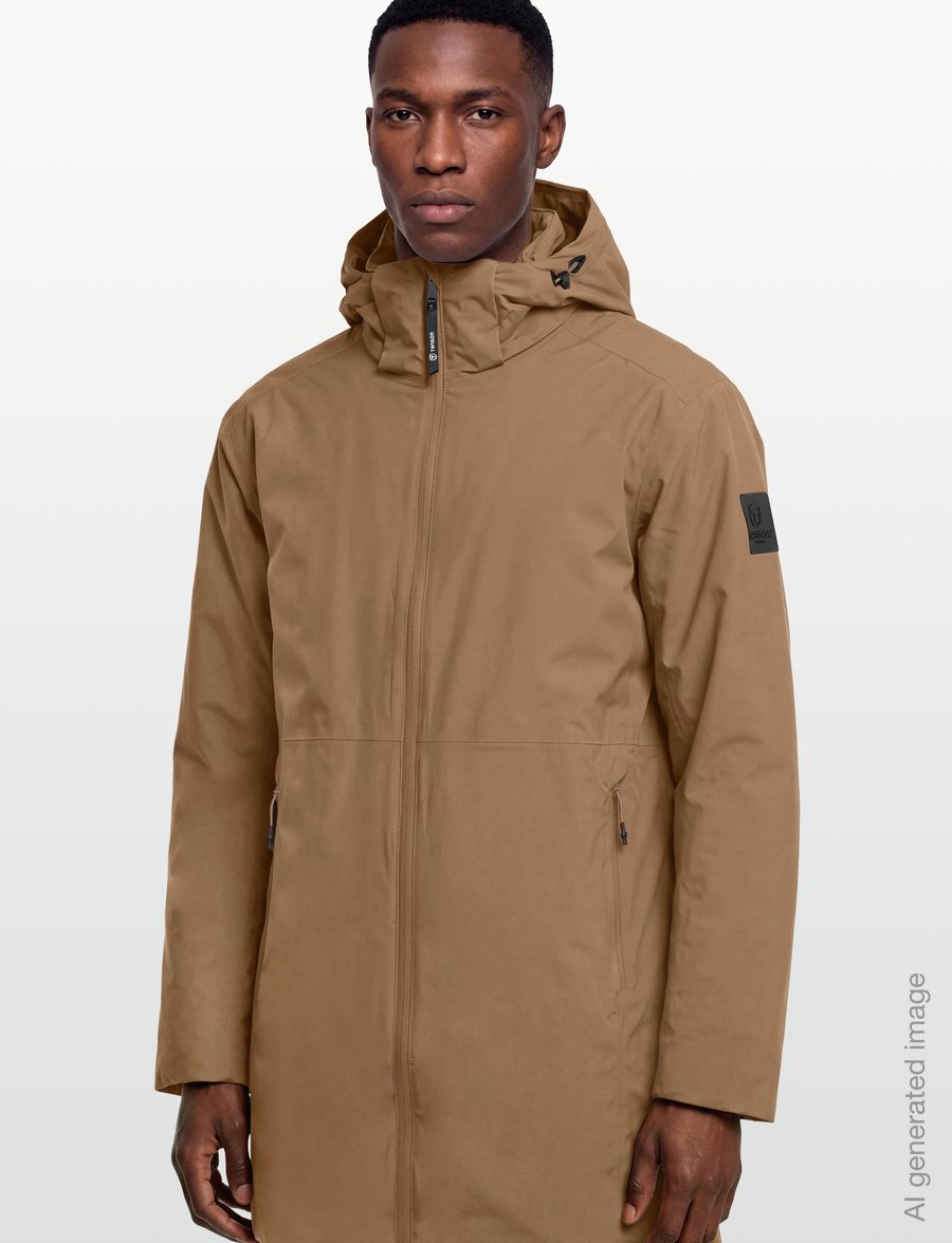 Tenson - Shift Coat M - parkas - brass khaki - 3
