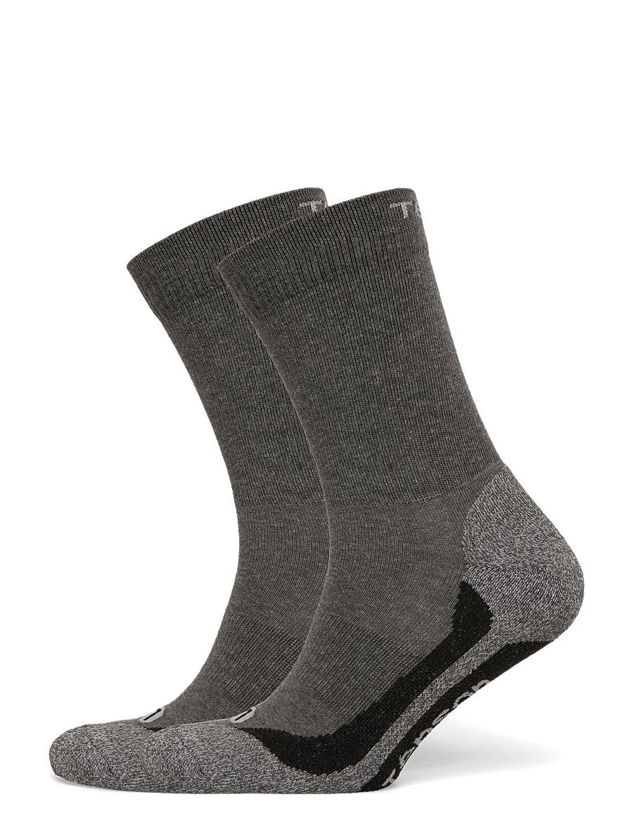 Tenson - Core Hiking Crew Sock 2-Pack Unisex - chaussettes de sport - anthracite - 0