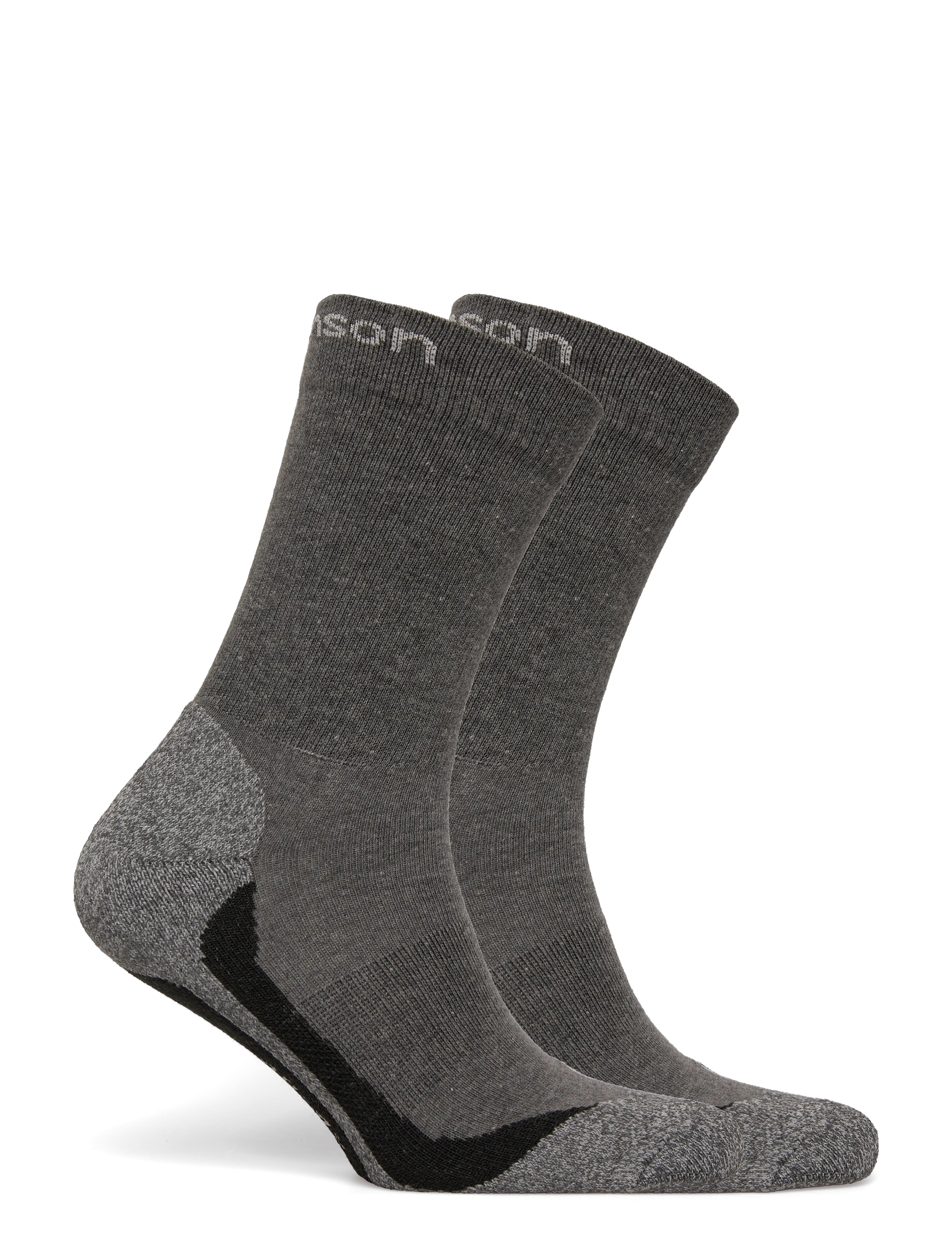 Tenson - Core Hiking Crew Sock 2-Pack Unisex - chaussettes de sport - anthracite - 1