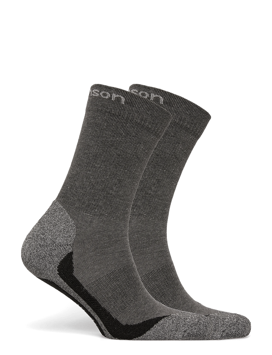 Tenson - Core Hiking Crew Sock 2-Pack Unisex - chaussettes de sport - anthracite - 1